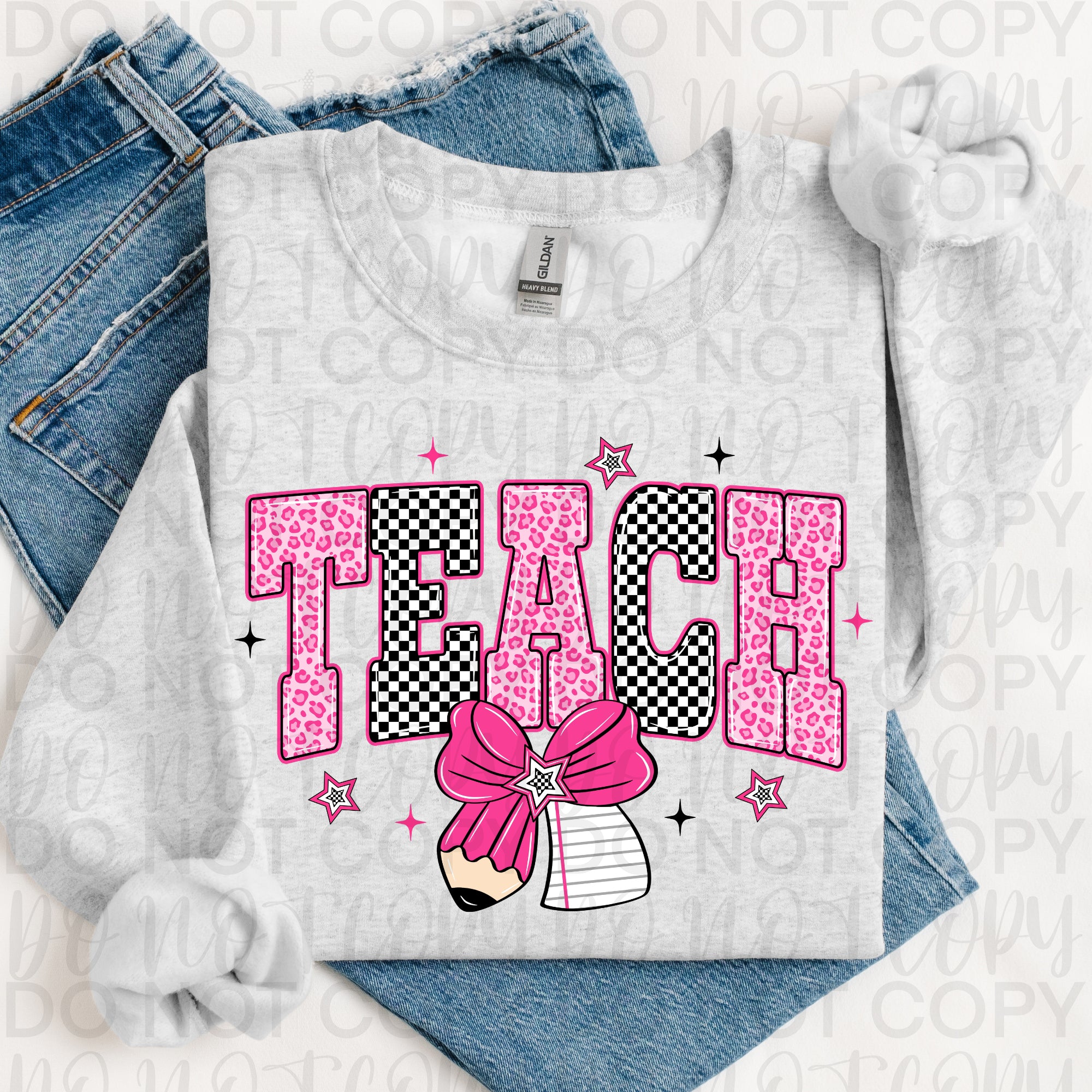 Retro Pink Teach PNG
