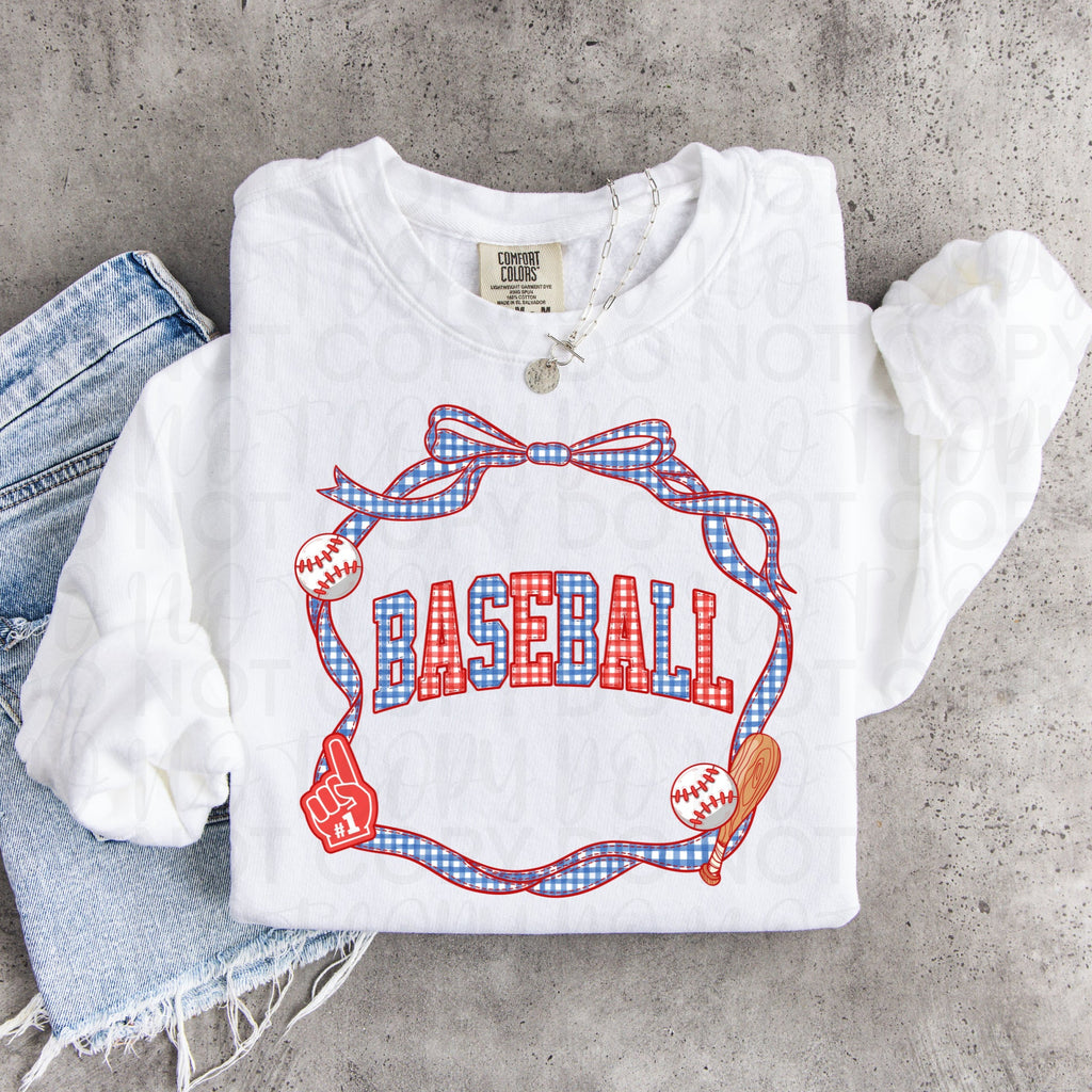 Baseball Coquette PNG