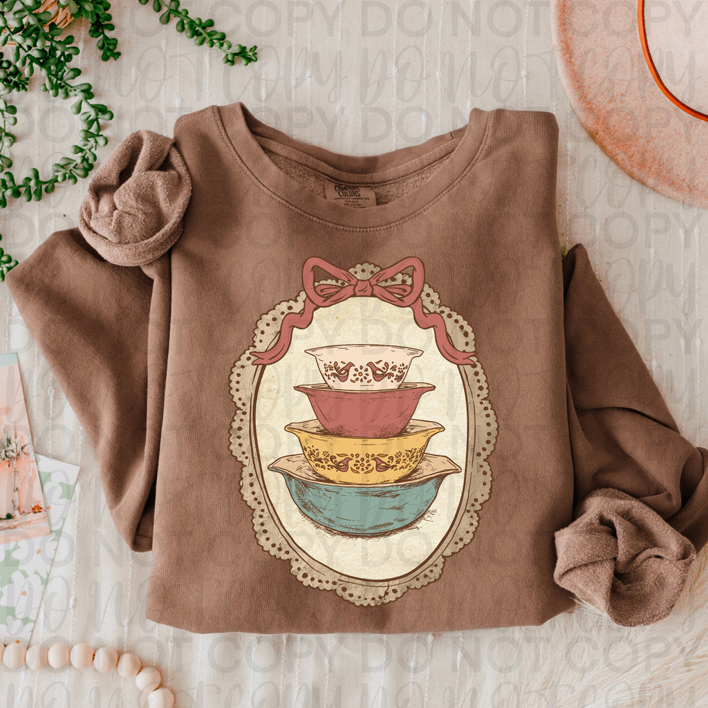 Vintage Friendship Pyrex Dishes PNG