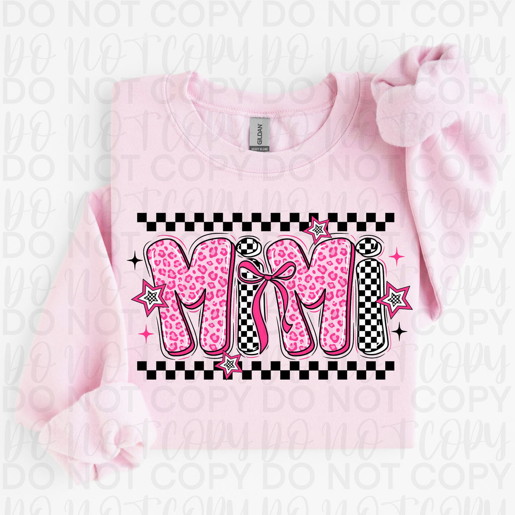 Retro Pink Mimi PNG