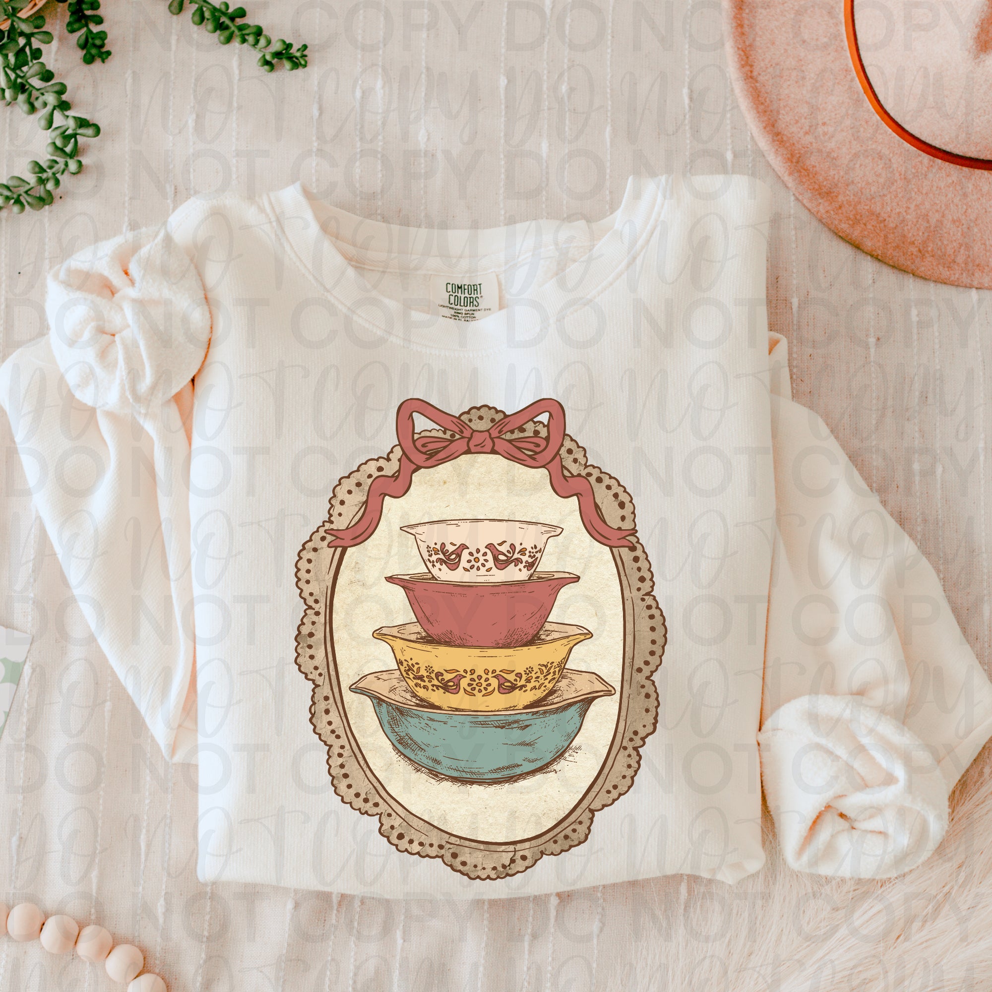 Vintage Friendship Pyrex Dishes PNG