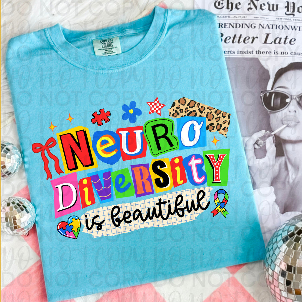 Neurodiversity is Beautiful PNG