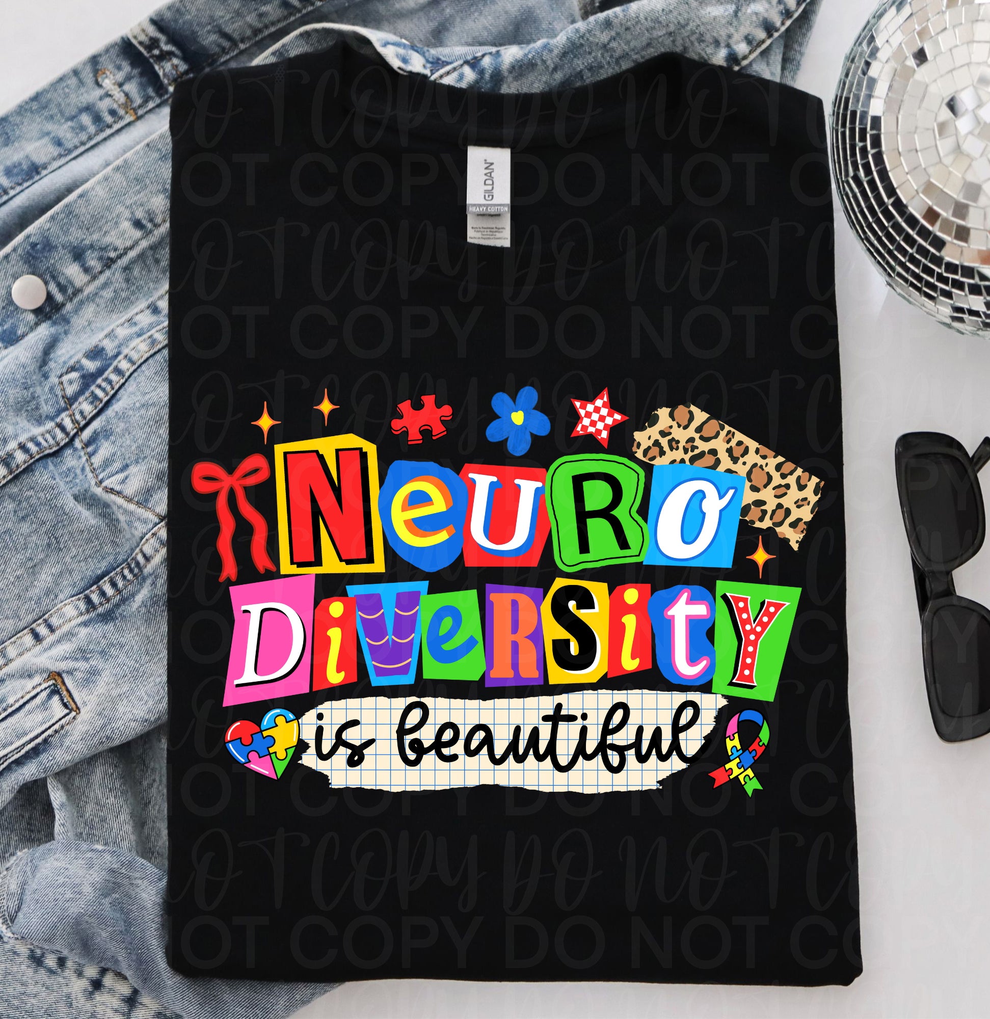 Neurodiversity is Beautiful PNG