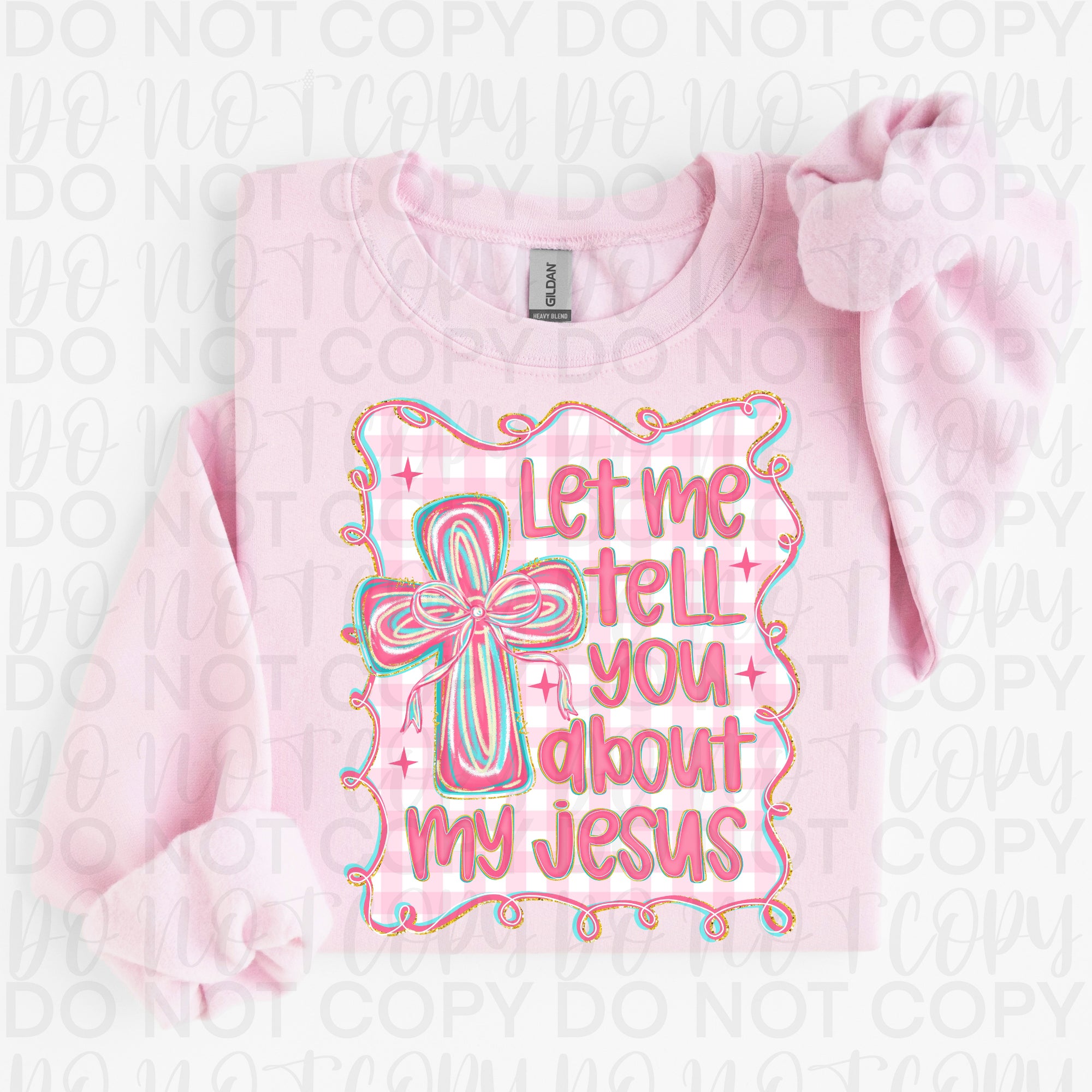 Let Me Tell You About My Jesus PNG