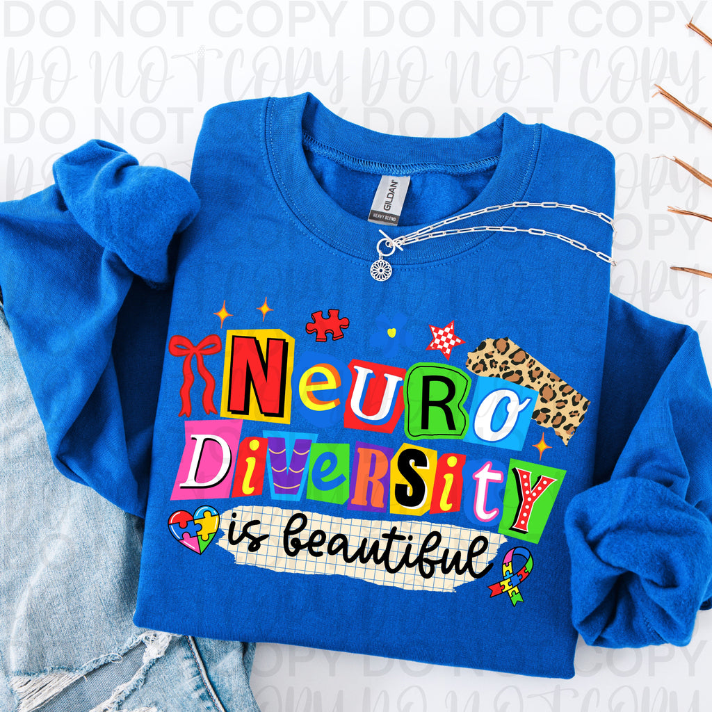 Neurodiversity is Beautiful PNG