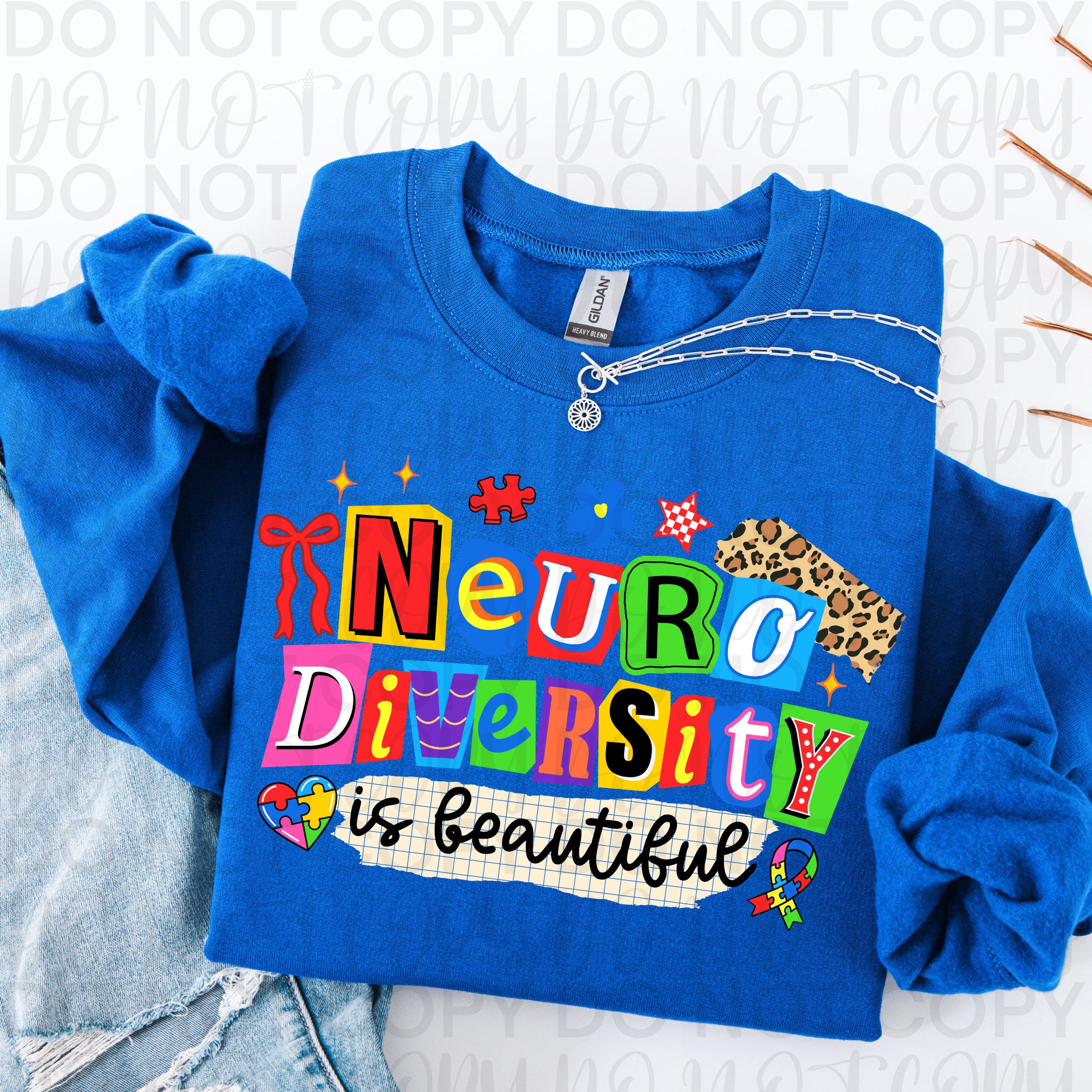 Neurodiversity is Beautiful PNG