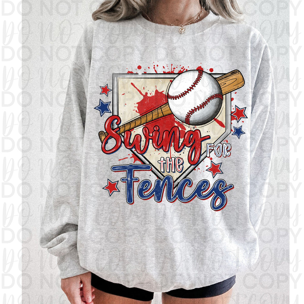 Swing for the Fences Baseball PNG