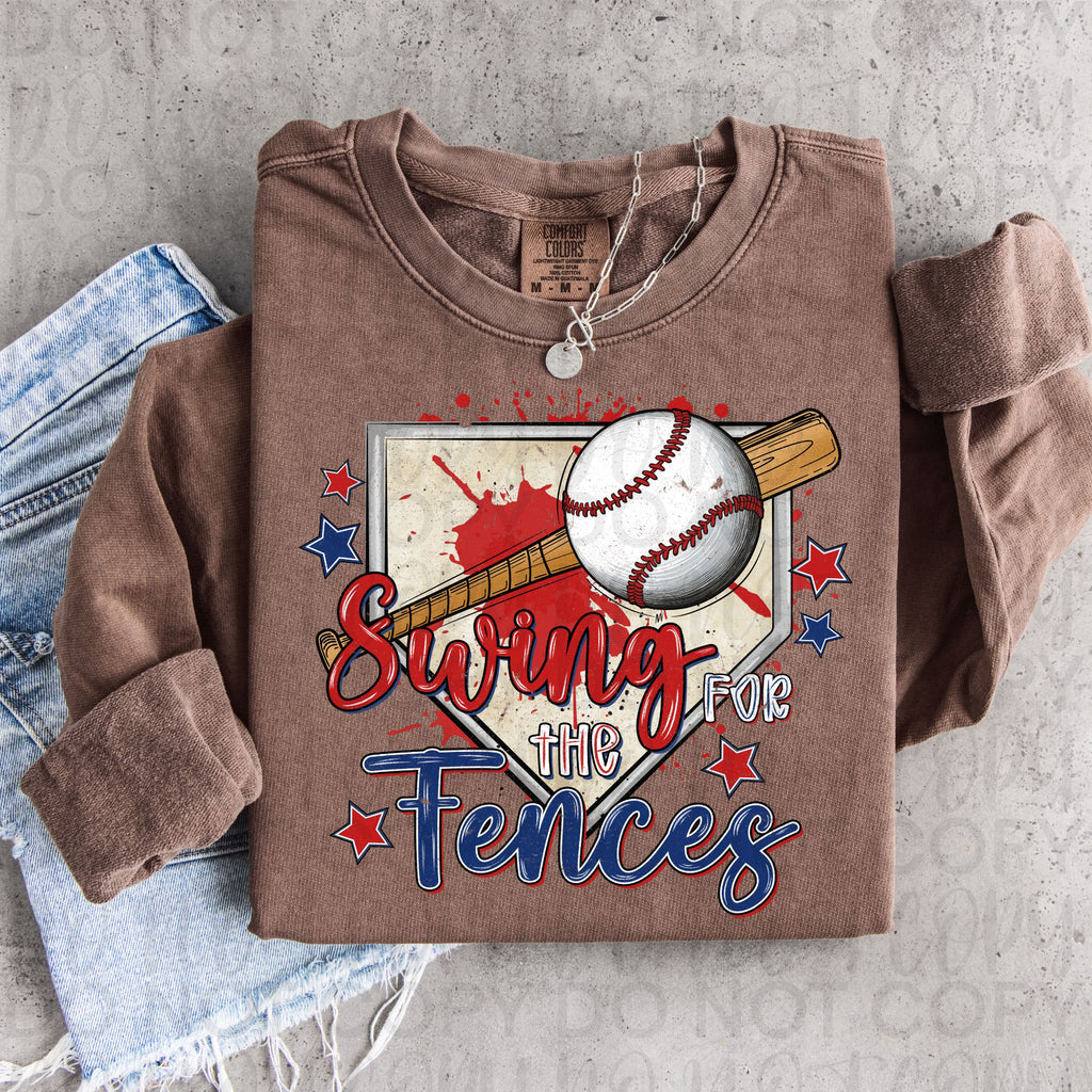 Swing for the Fences Baseball PNG