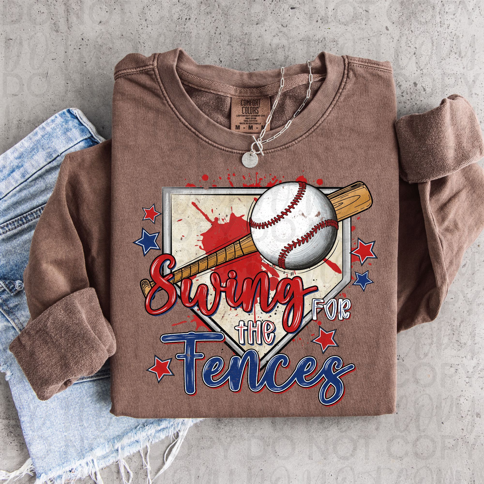 Swing for the Fences Baseball PNG