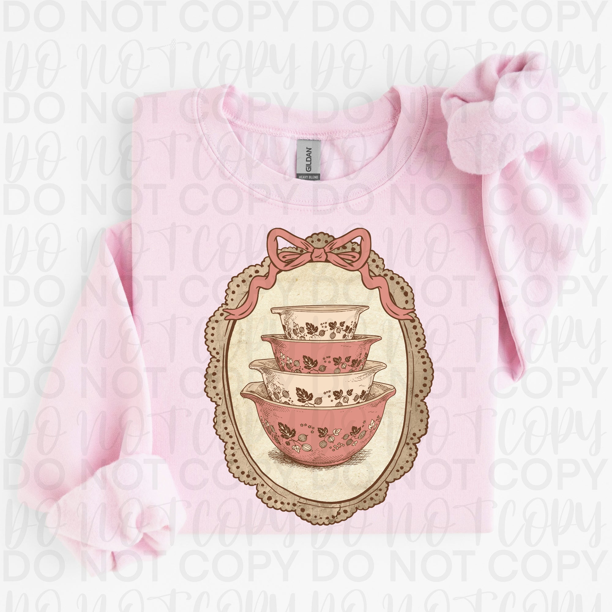 Vintage Pink Pyrex Oval Frame PNG