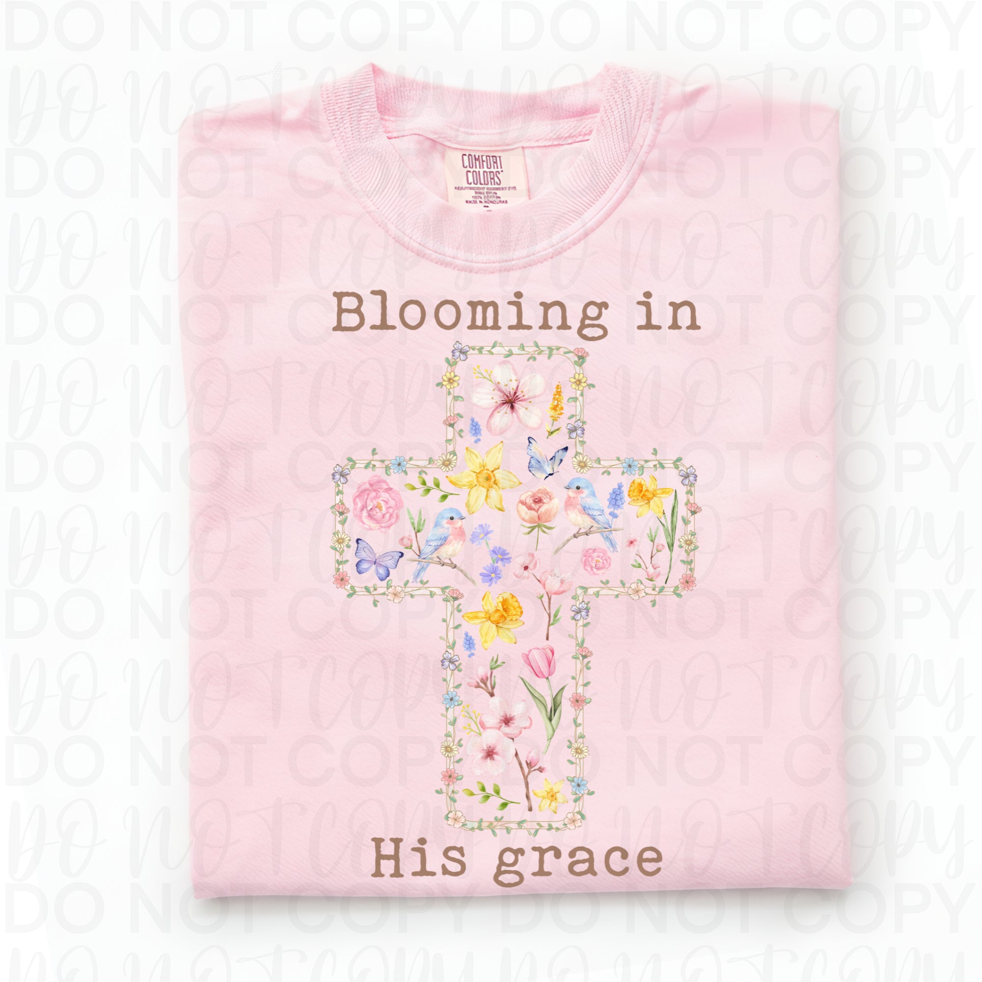 Blooming in His Grace PNG