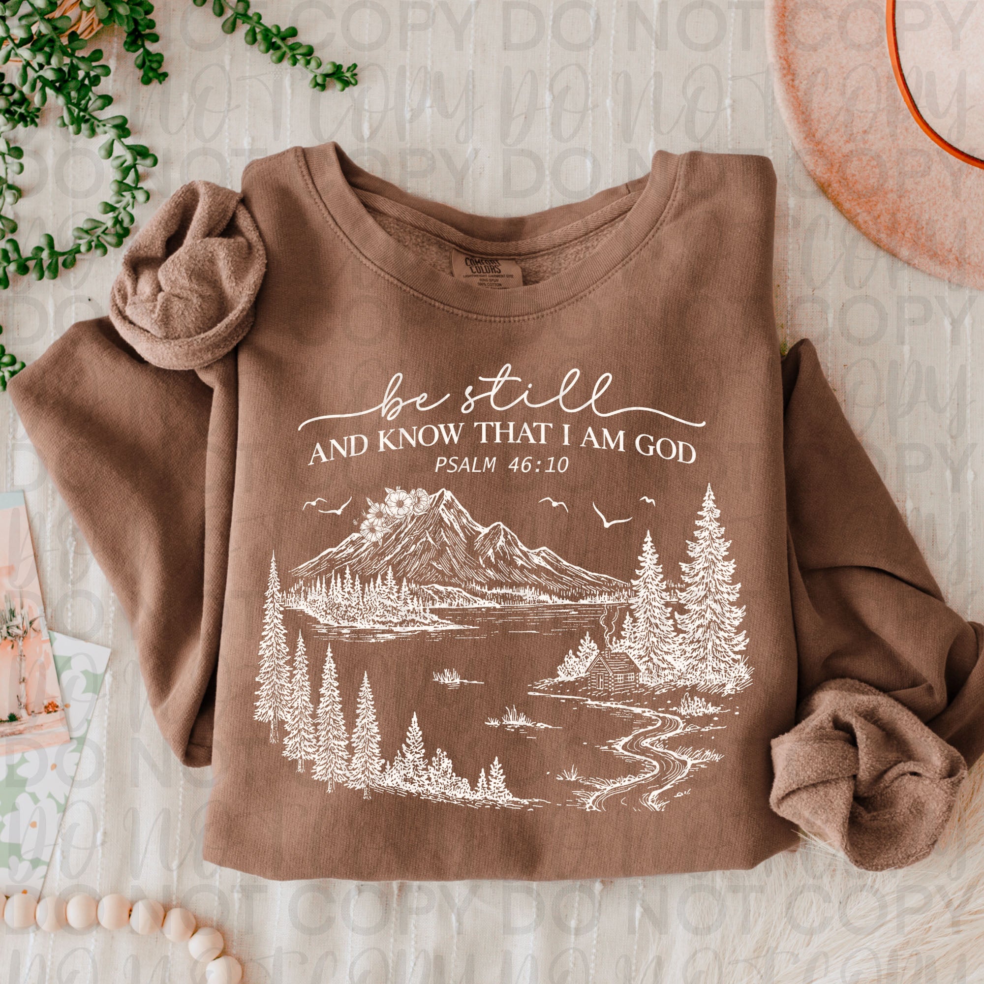 Be Still and Know Christian PNG