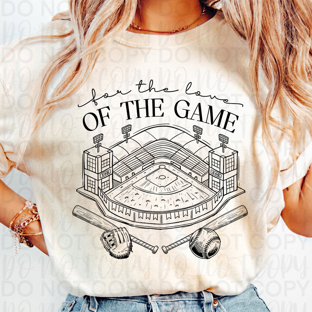 For the Love of the Game Baseball PNG