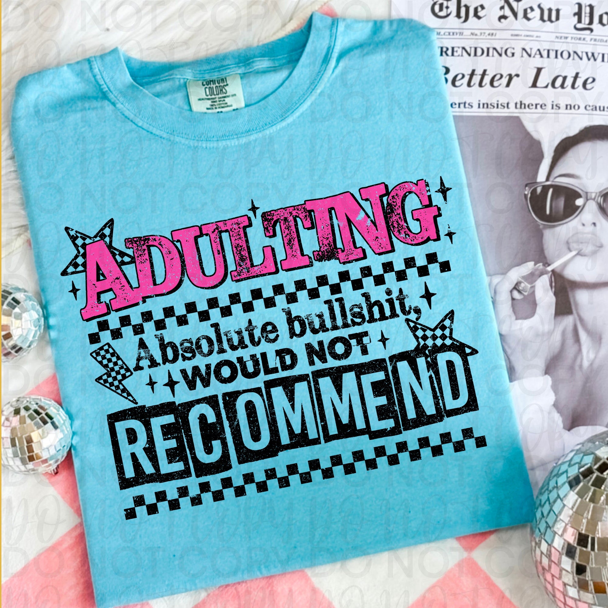Adulting Do Not Recommend Sarcastic PNG