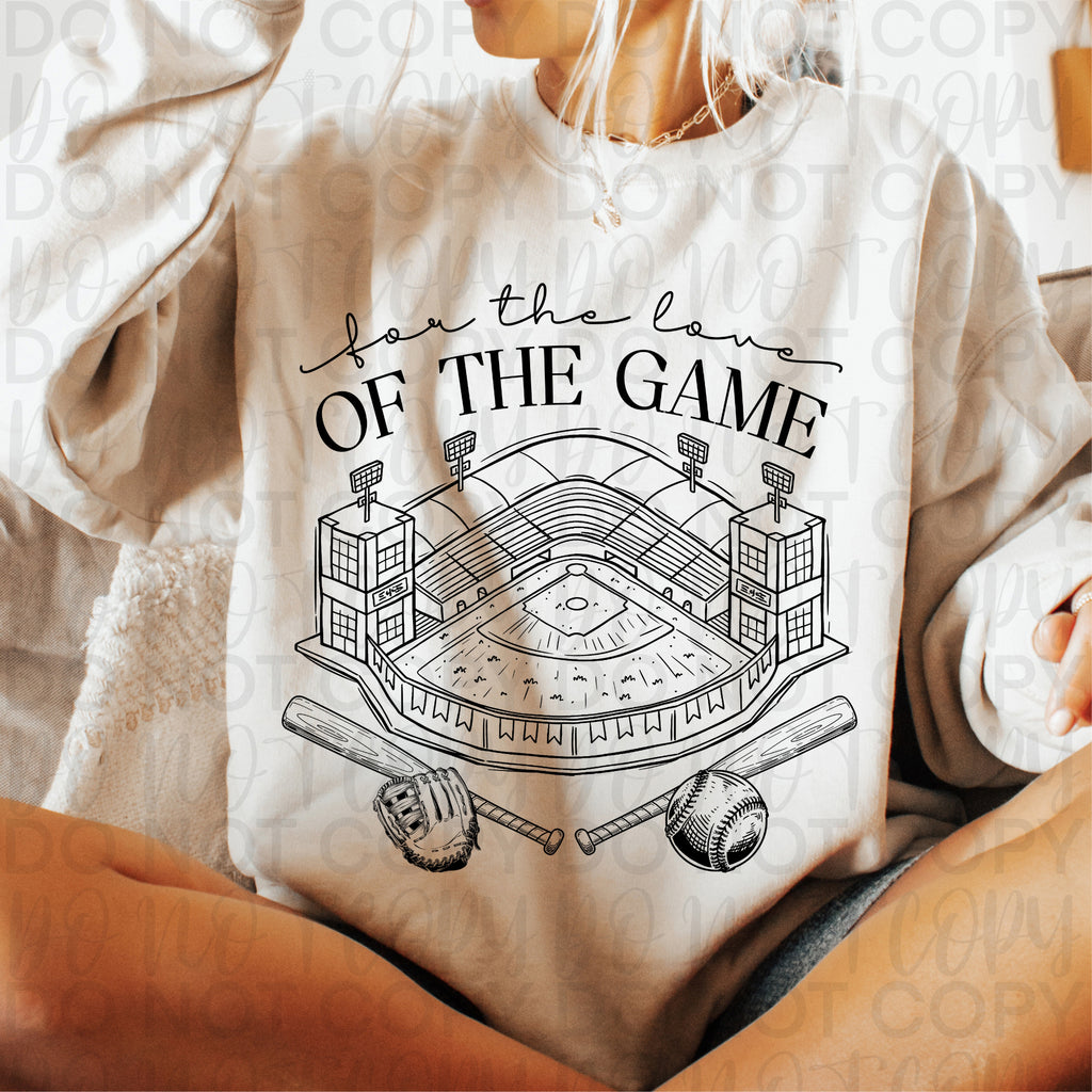 For the Love of the Game Baseball PNG