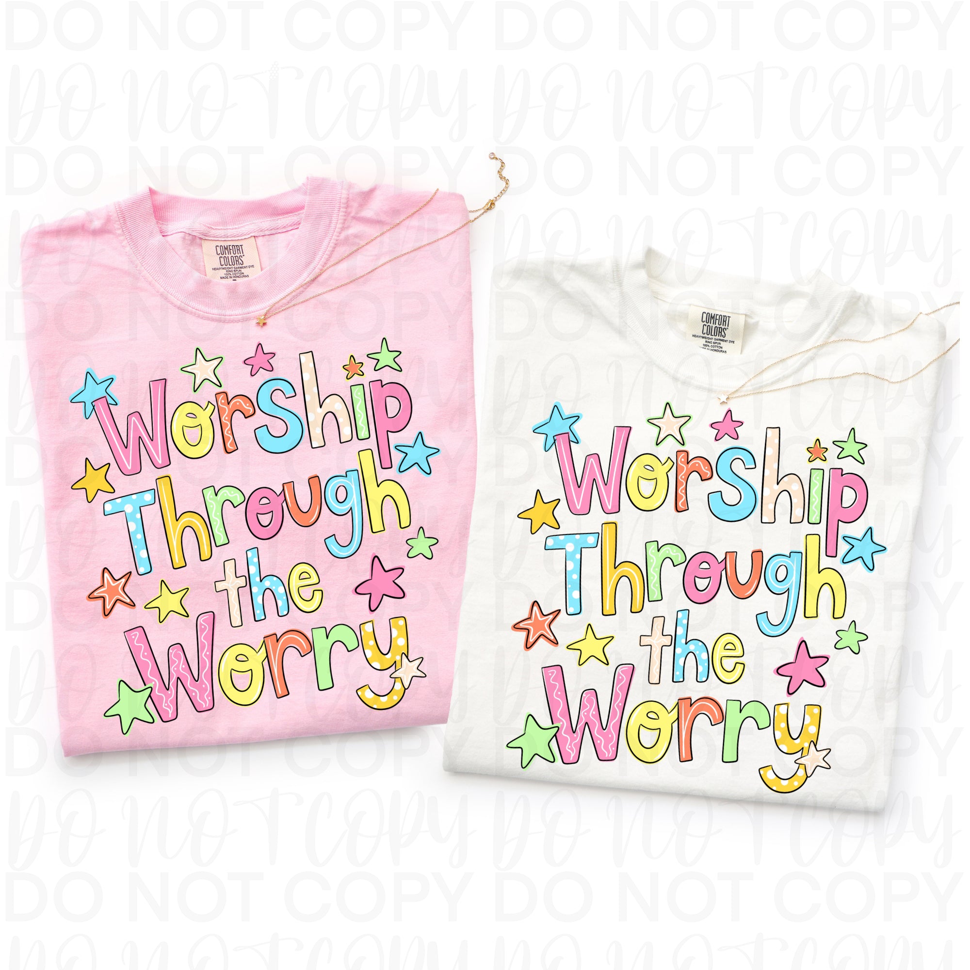 Worship Through the Worry PNG
