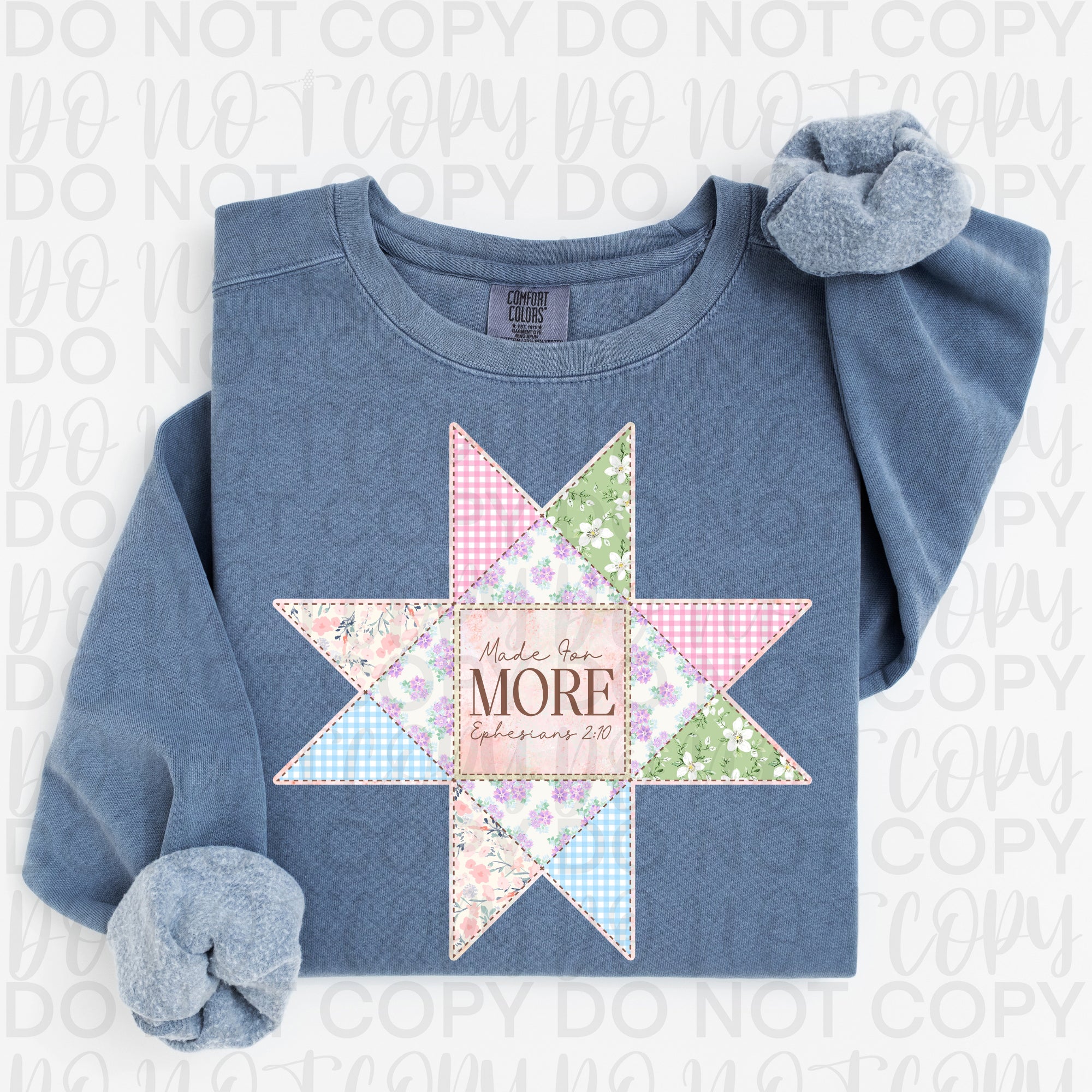 Made for More Patchwork Christian PNG