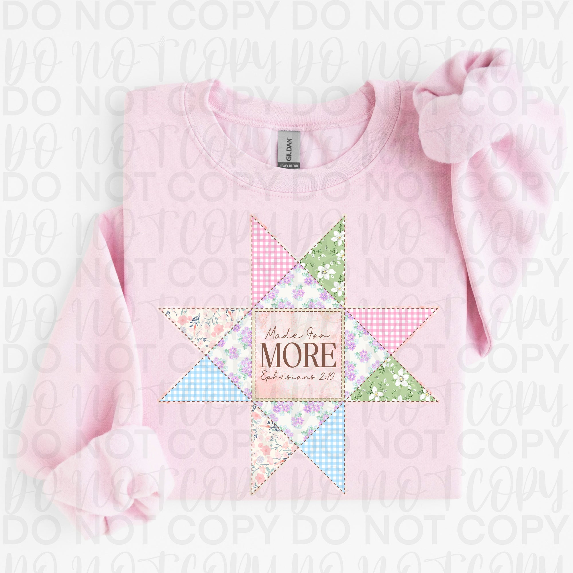 Made for More Patchwork Christian PNG