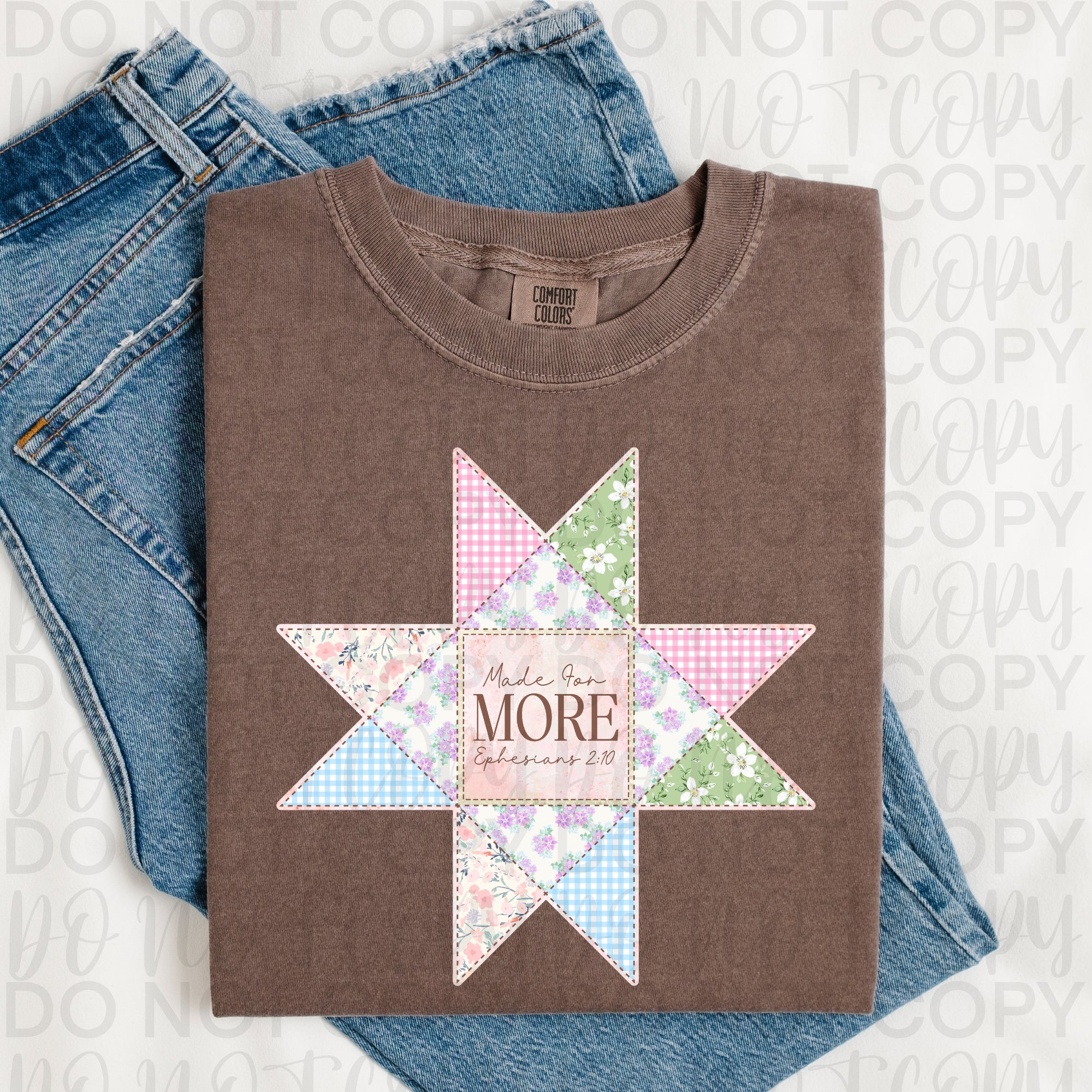 Made for More Patchwork Christian PNG