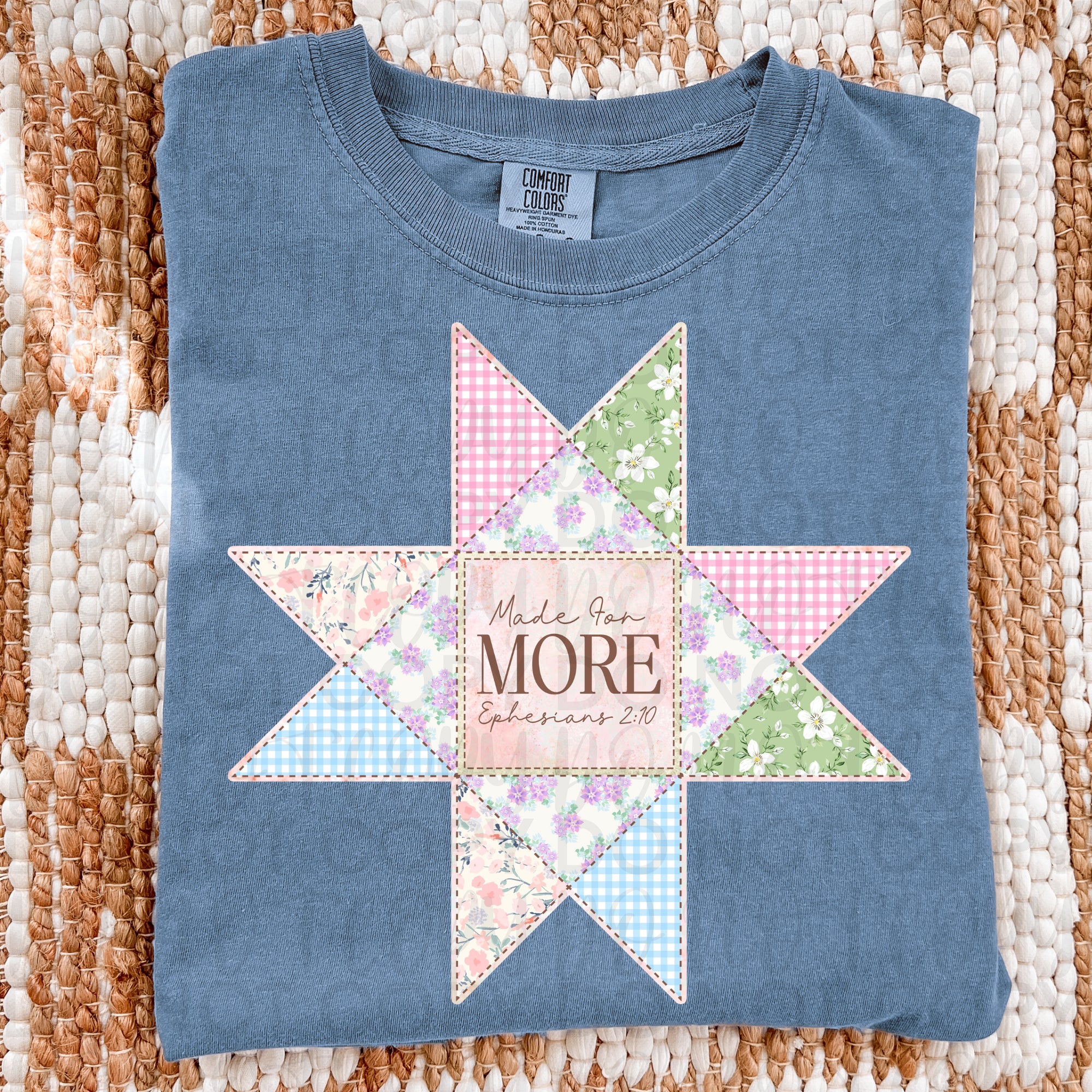 Made for More Patchwork Christian PNG