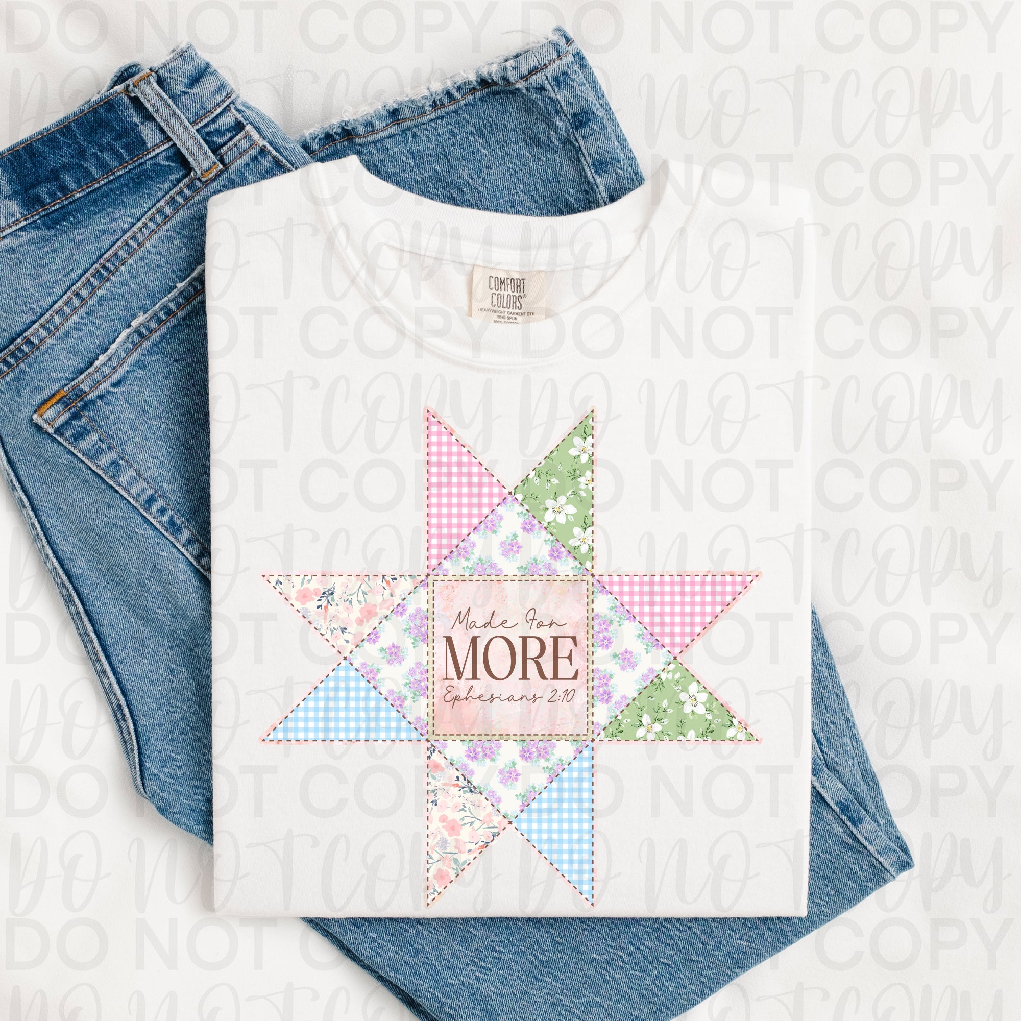 Made for More Patchwork Christian PNG