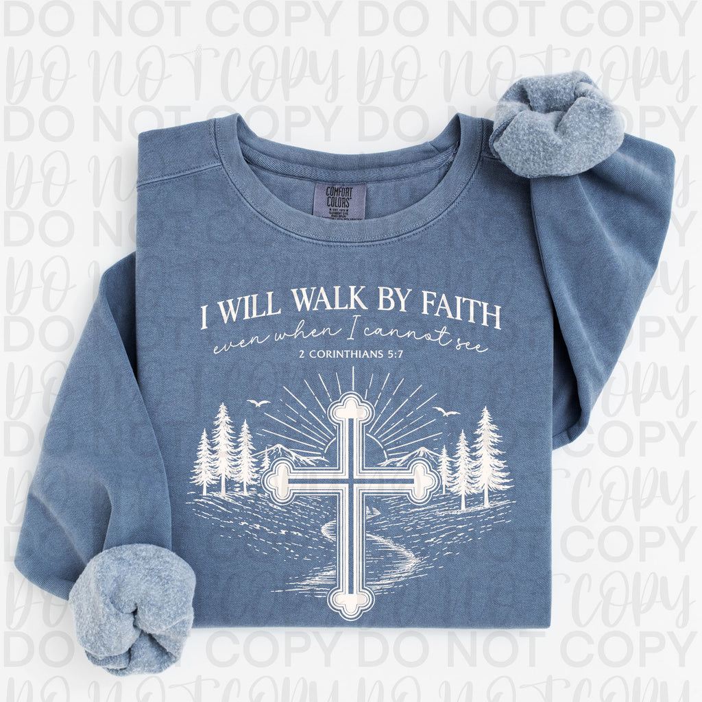 Walk by Faith Christian PNG