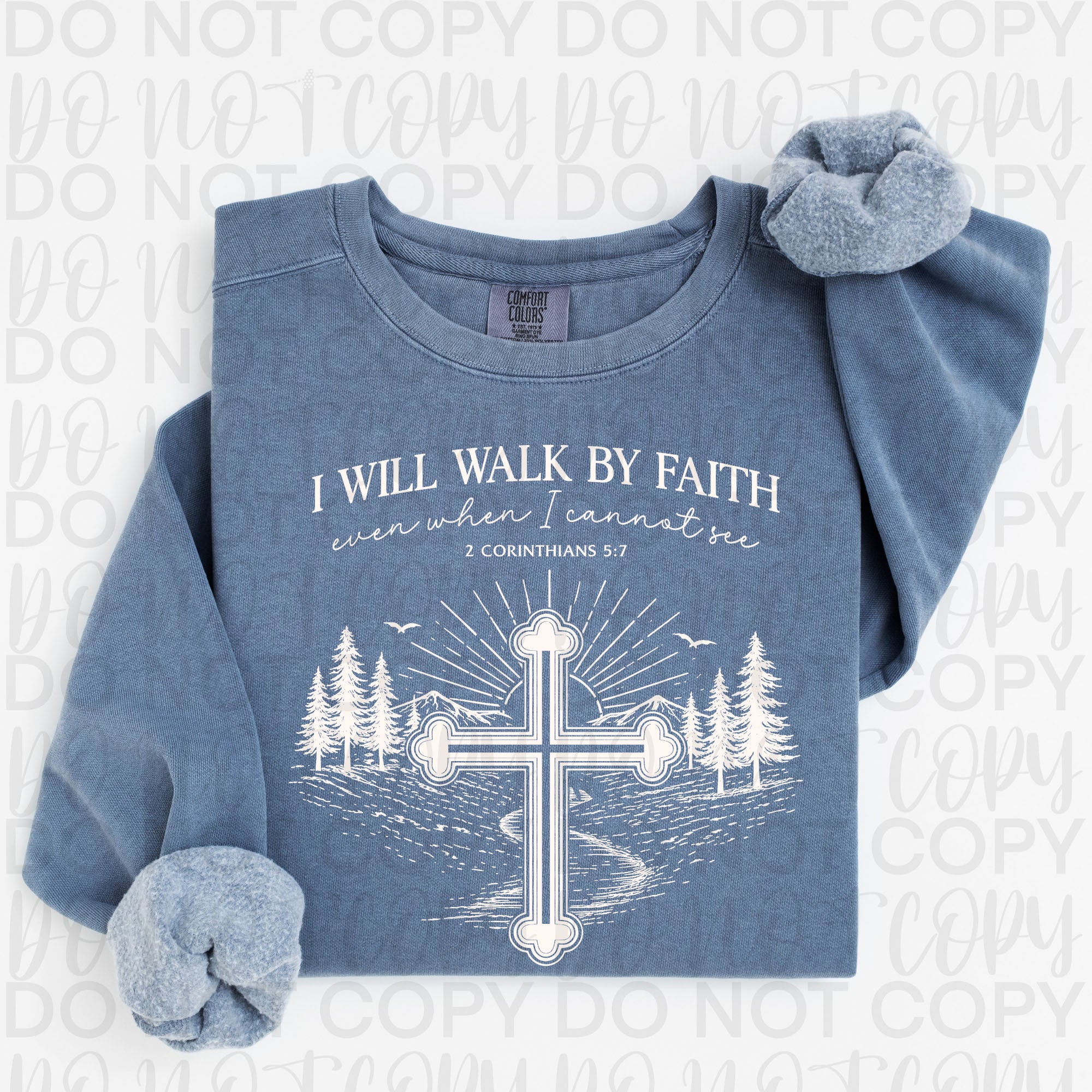 Walk by Faith Christian PNG