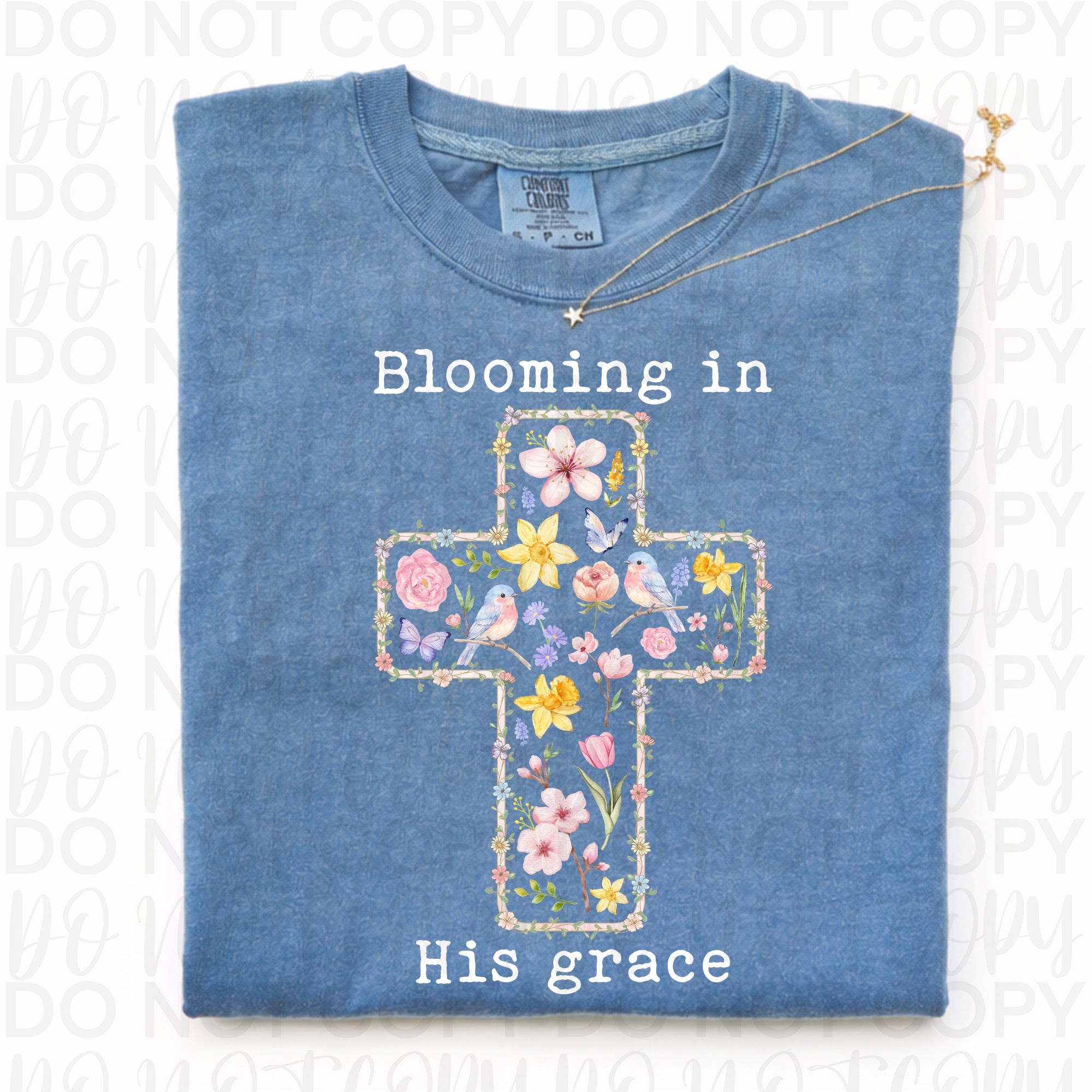 Blooming in His Grace PNG