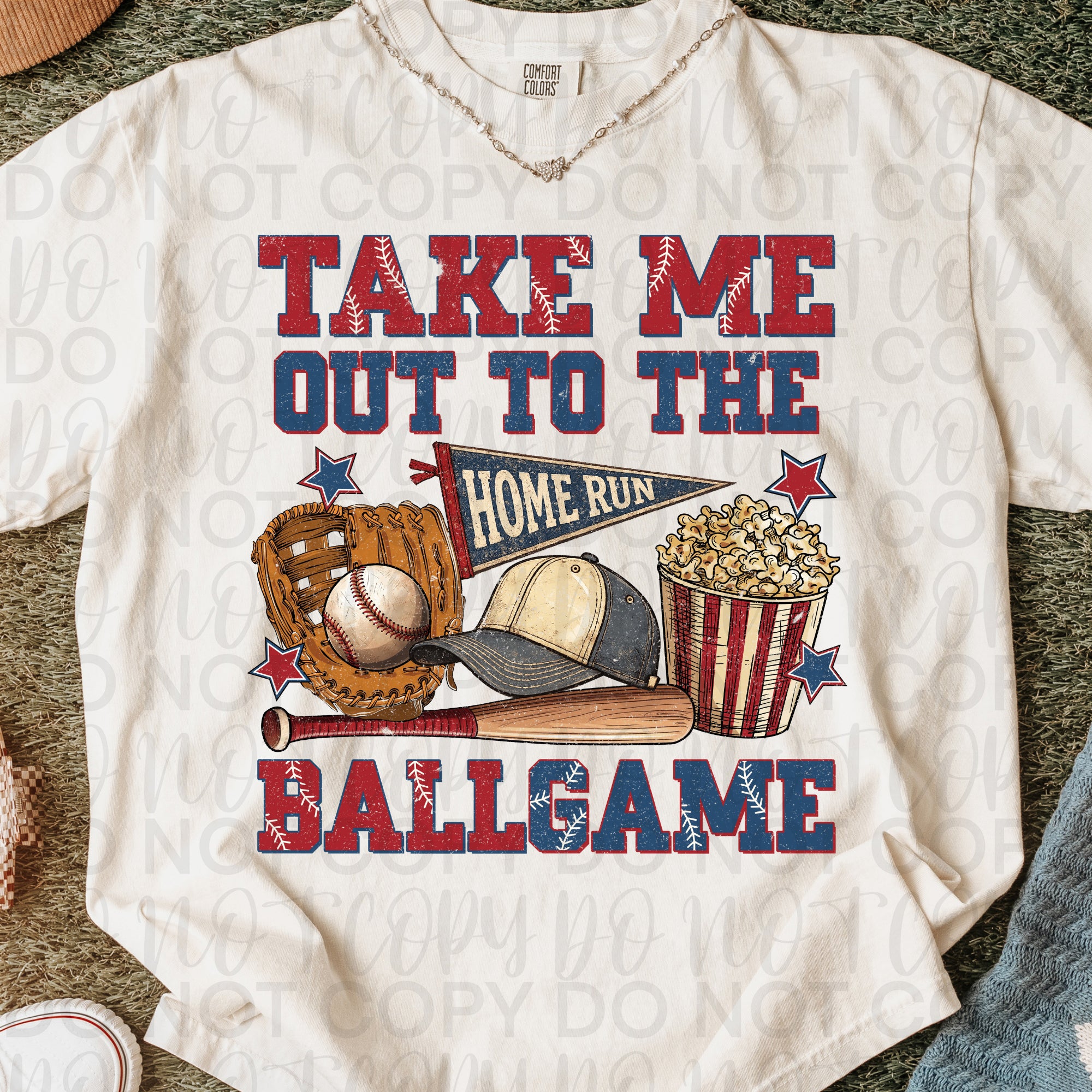 Take Me Out to the Ballgame Baseball PNG