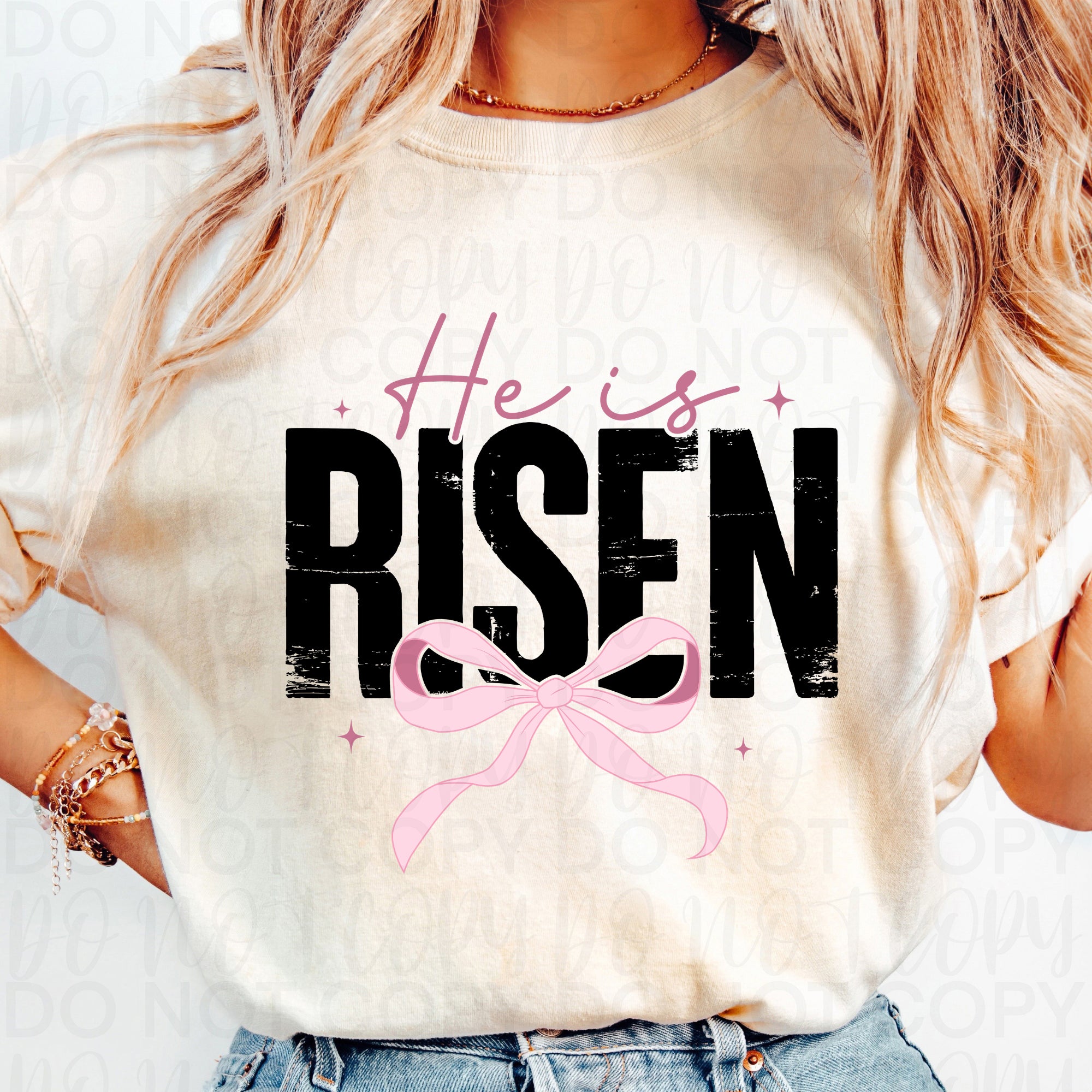 He is Risen Coquette PNG