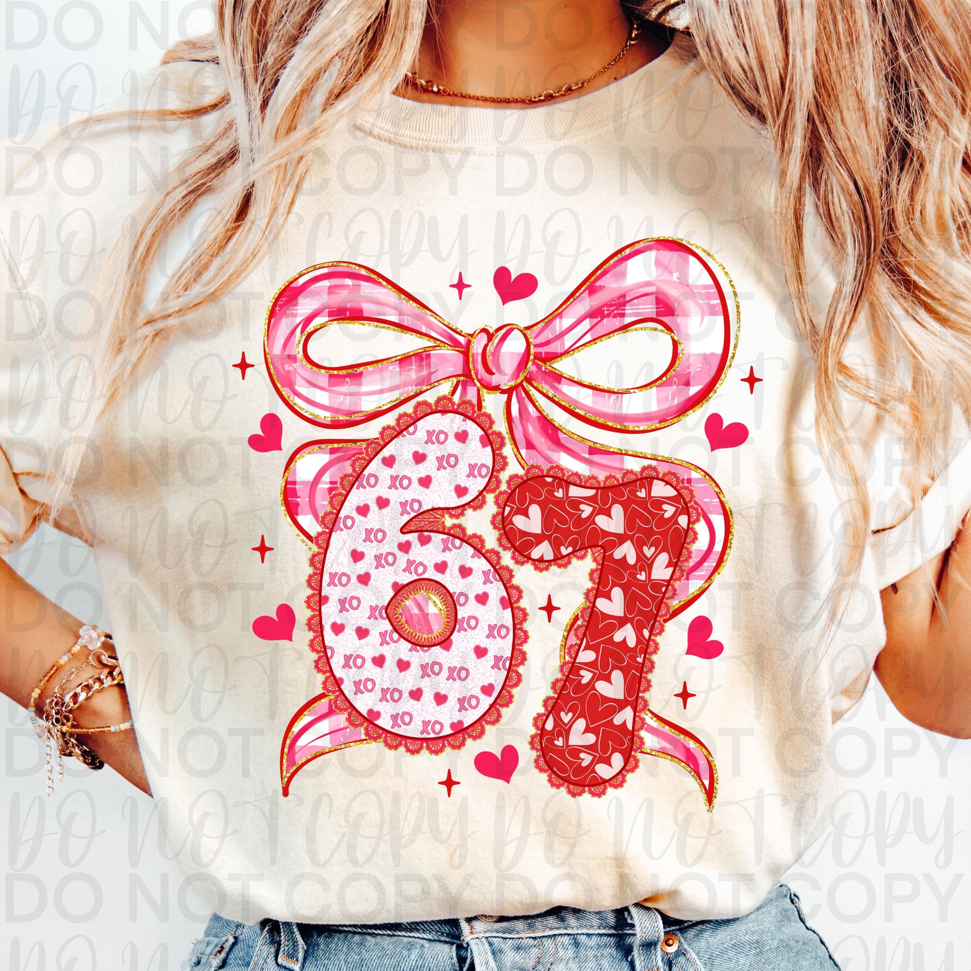 Coquette 67 Valentine Bow PNG