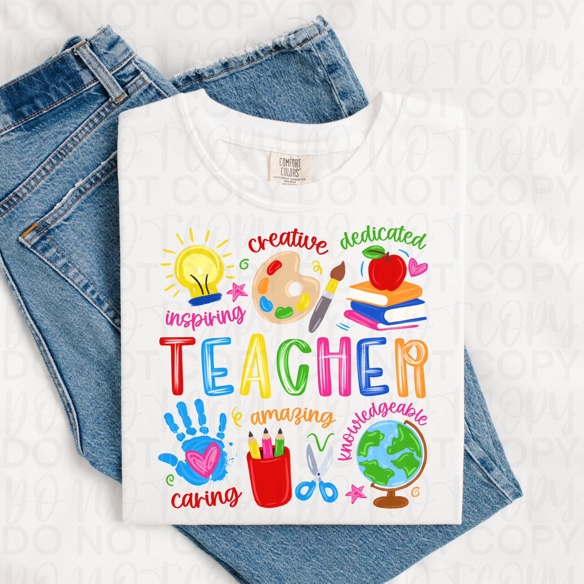 Inspirational Teacher Doodles PNG