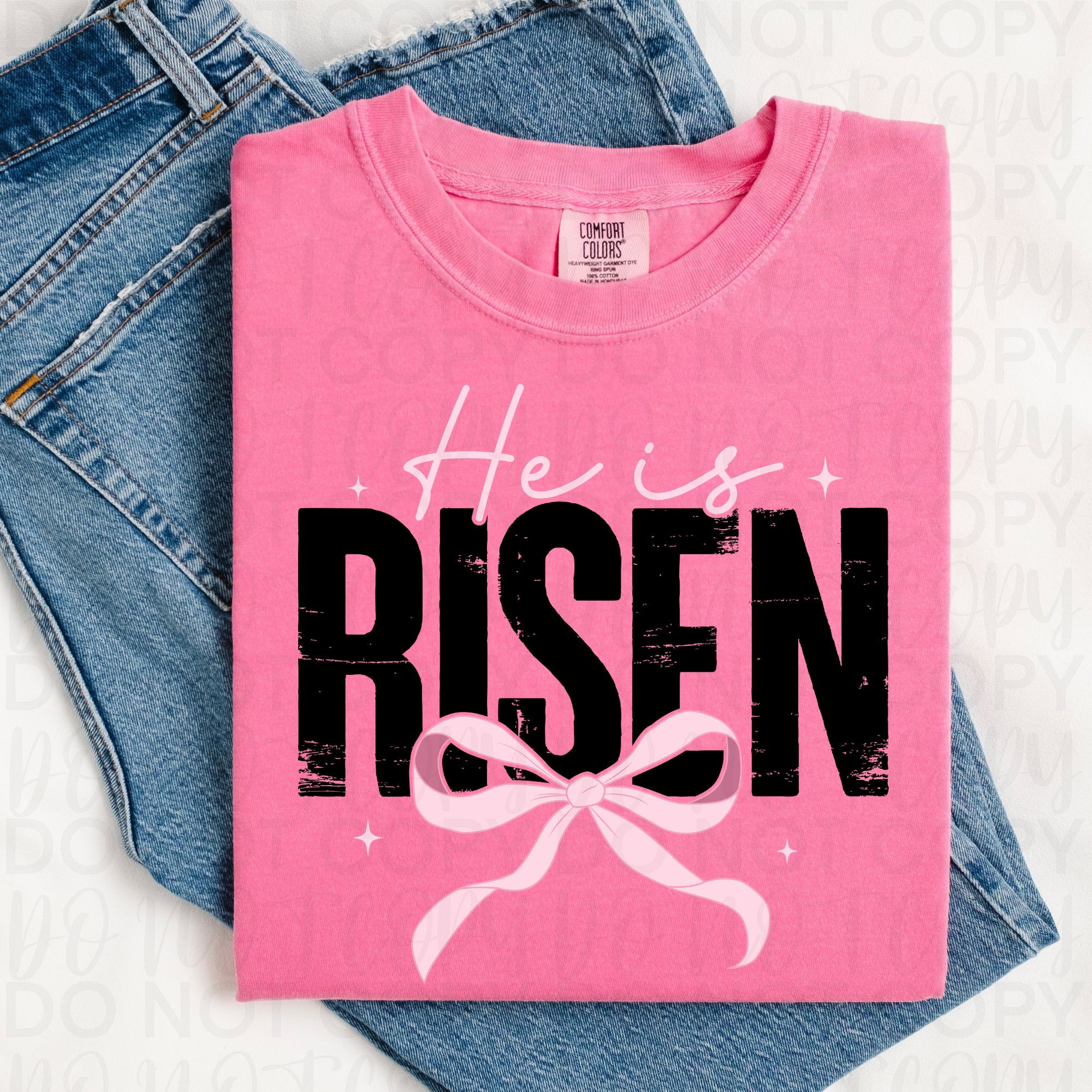 He is Risen Coquette PNG