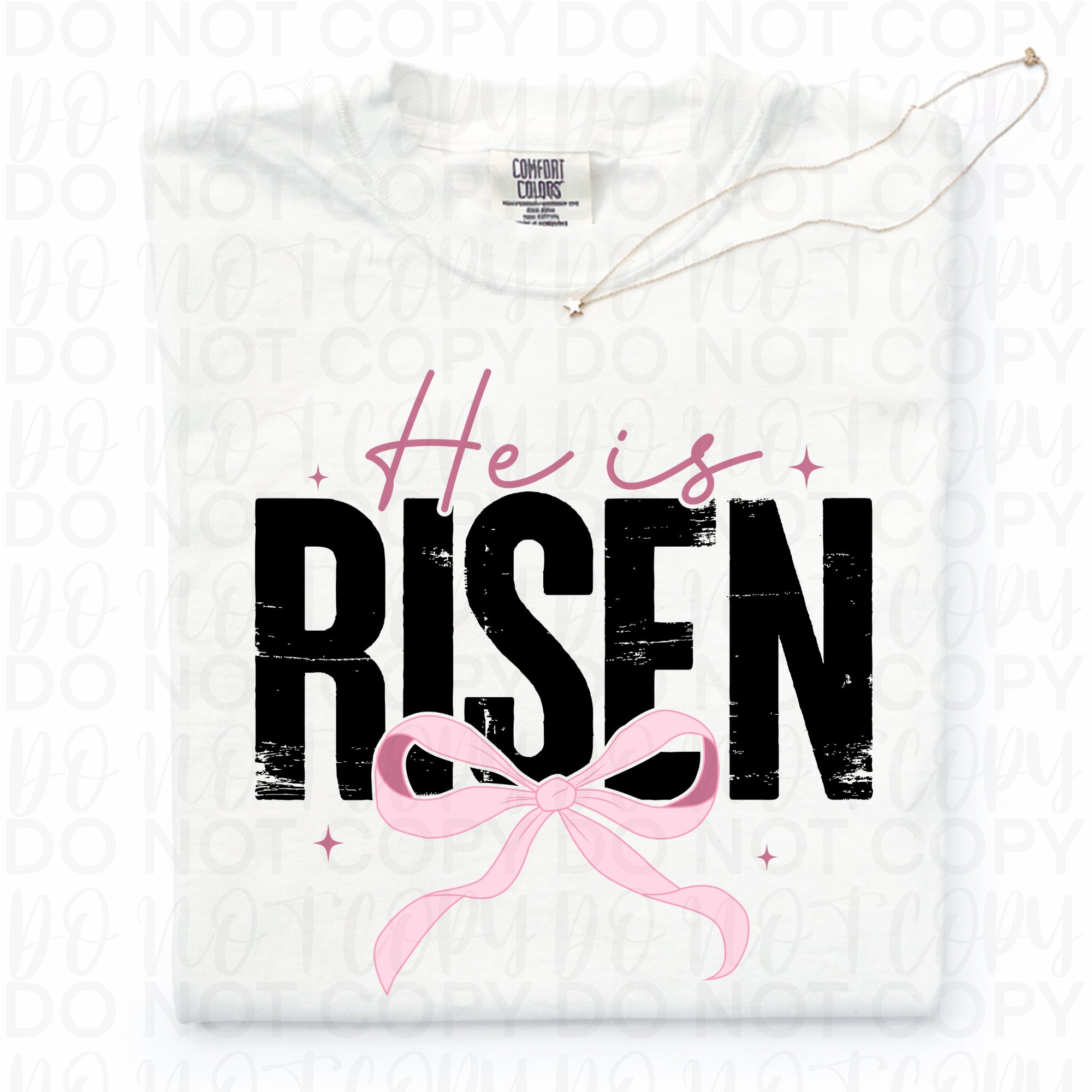 He is Risen Coquette PNG