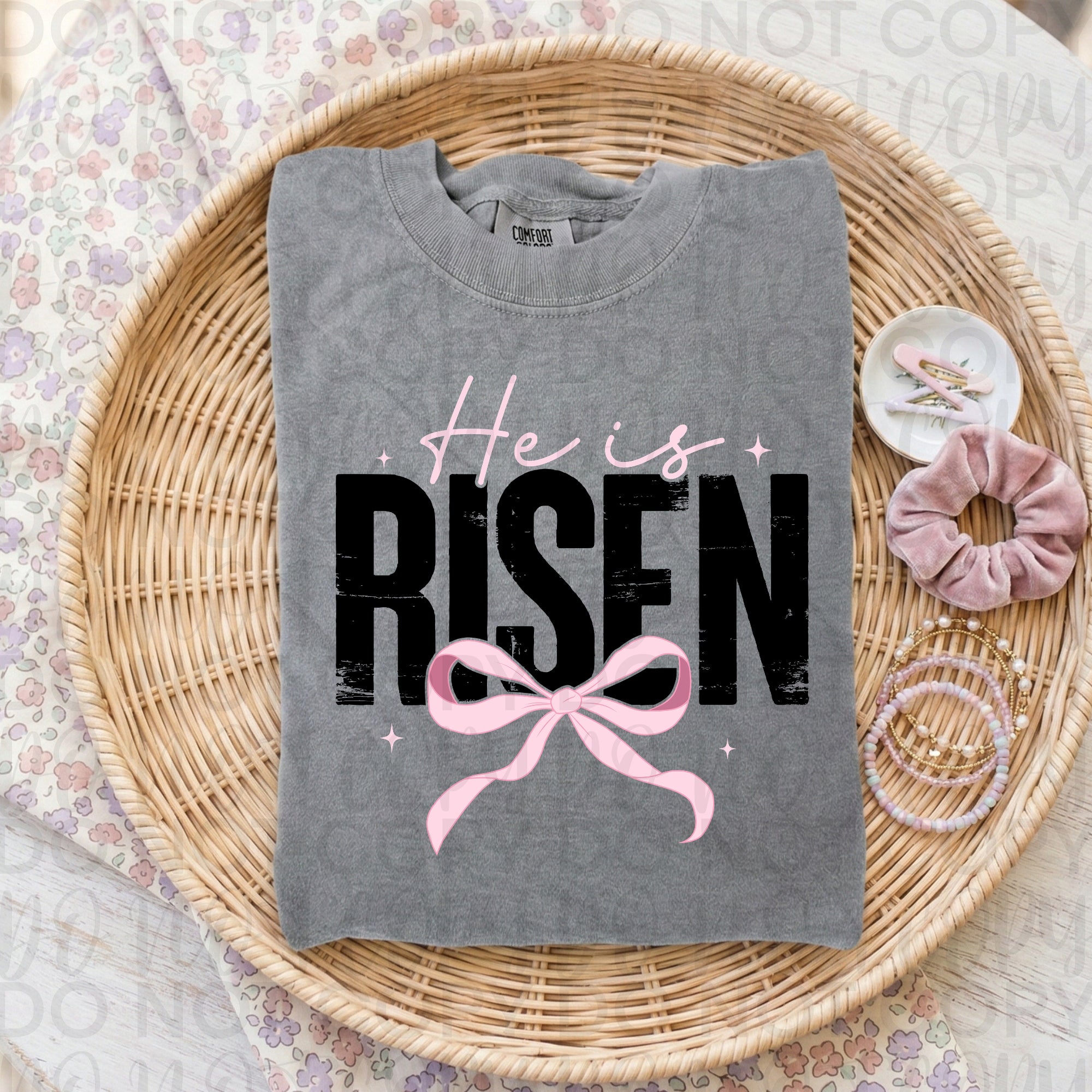 He is Risen Coquette PNG