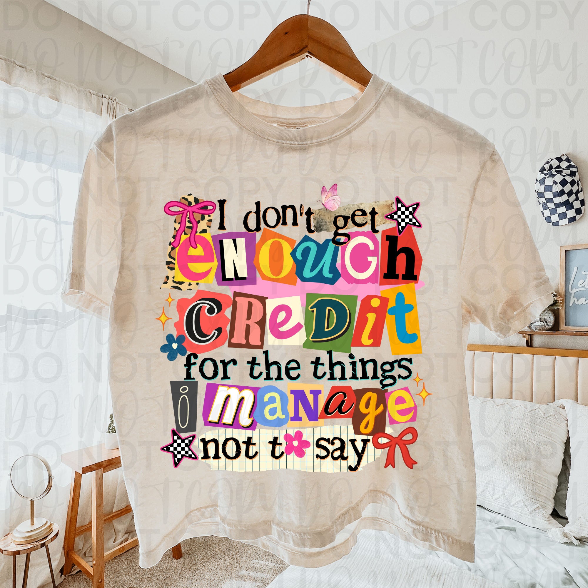 I Don't Get Enough Credit Snarky PNG