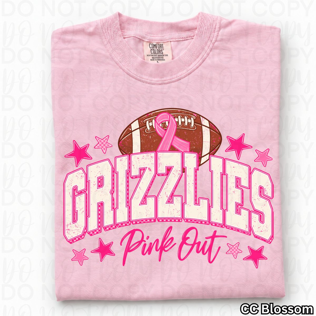 Grizzlies Pink Out PNG
