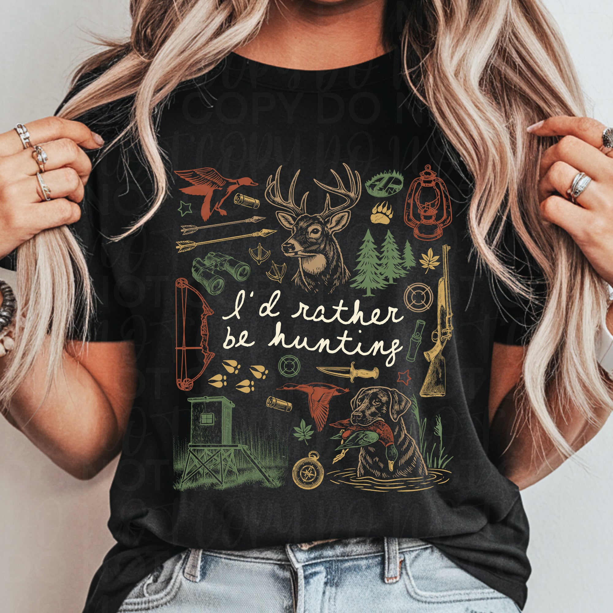 I'd Rather Be Hunting PNG