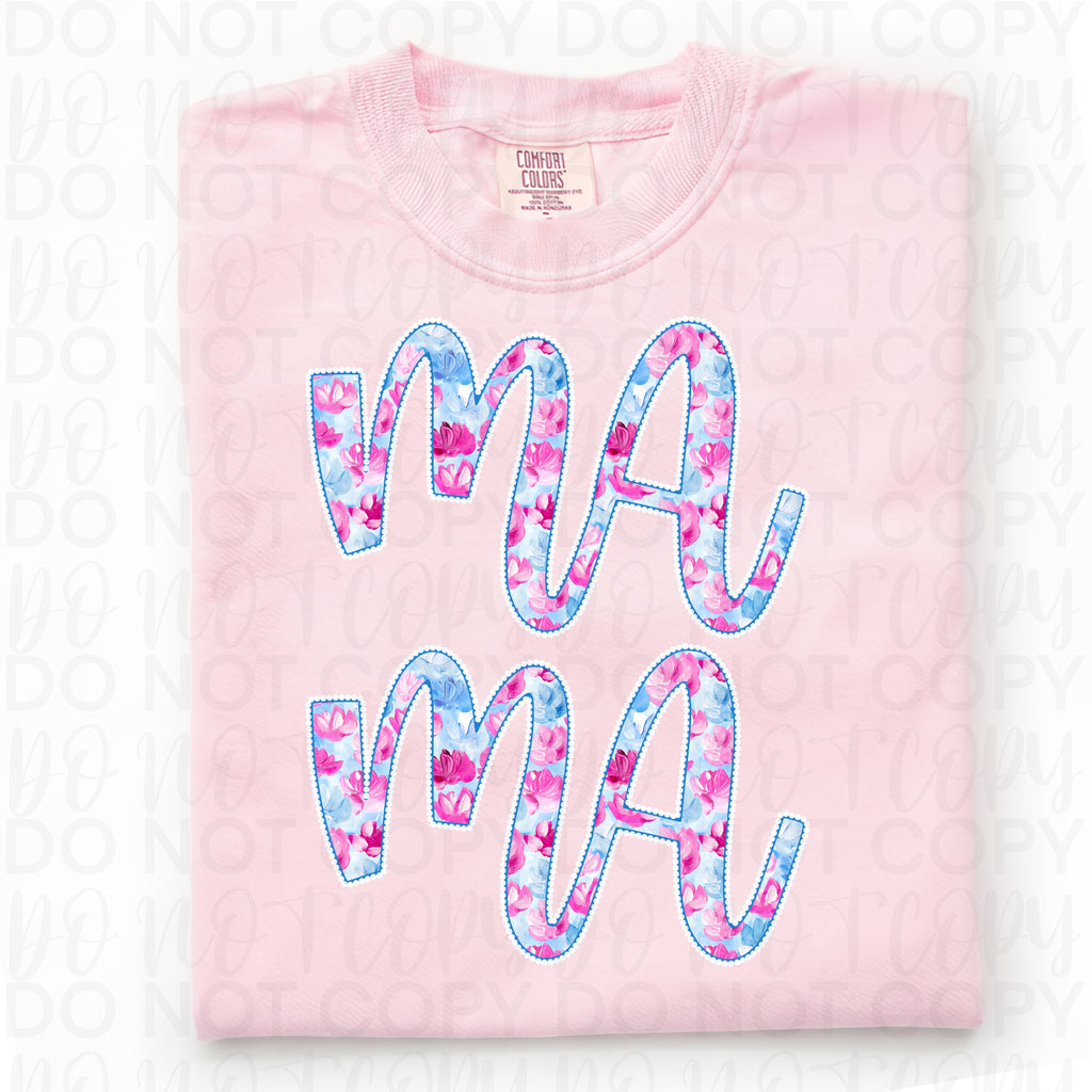 Floral Pearl Mama PNG