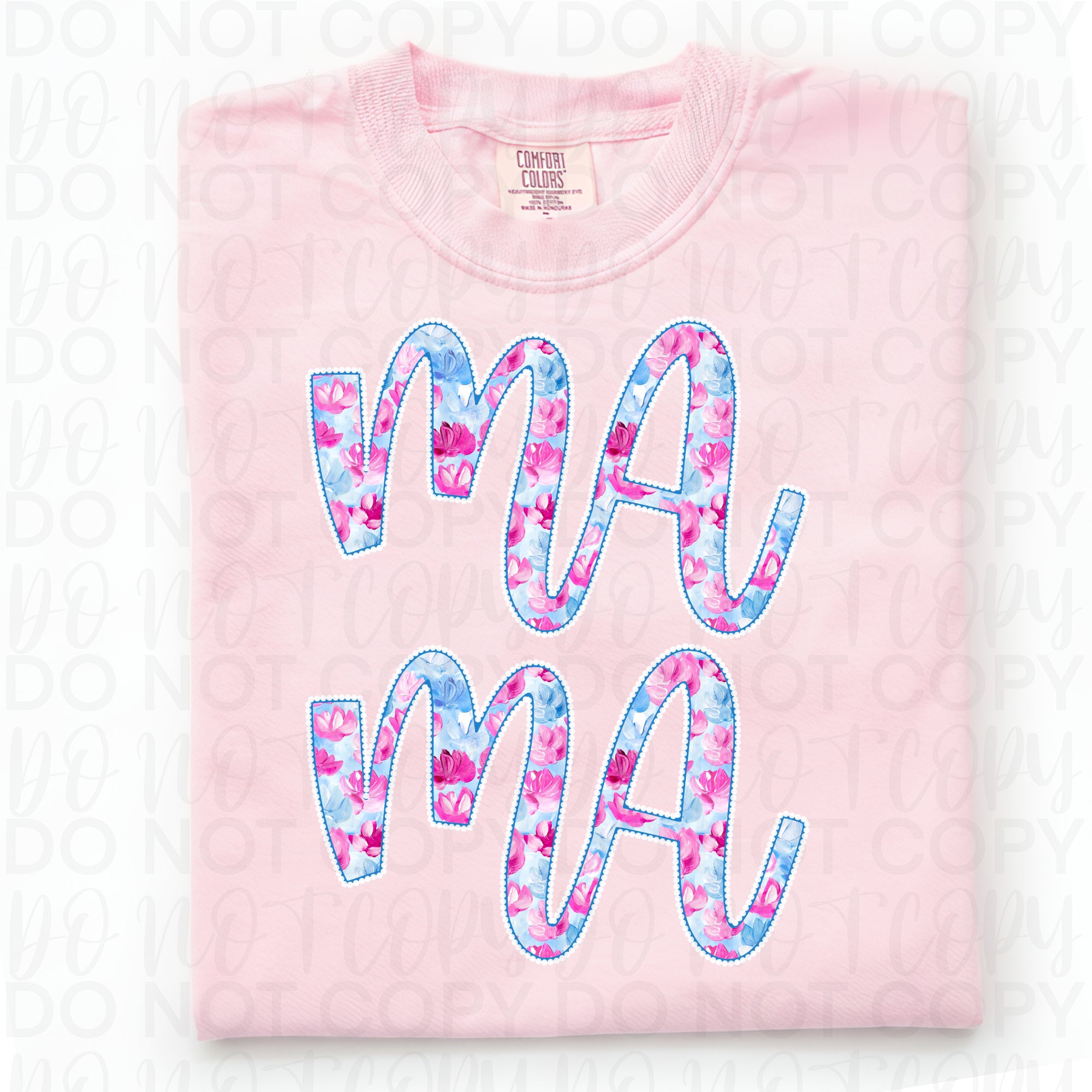 Floral Pearl Mama PNG