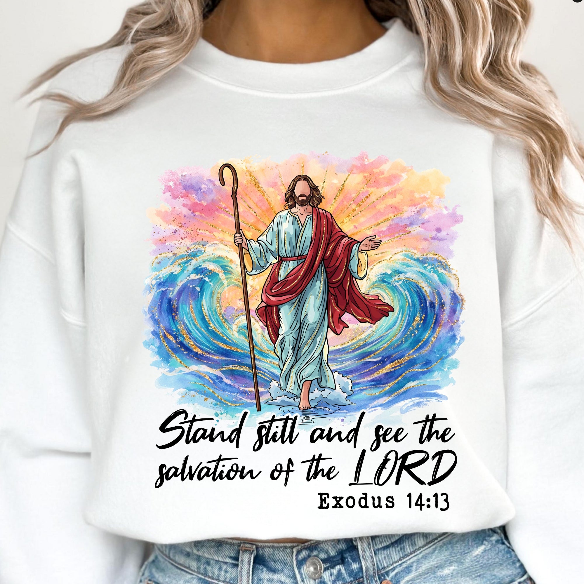 Stand Still and See Christian Faith Png