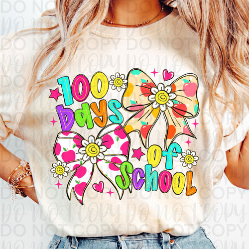 100 Days of School Coquette PNG