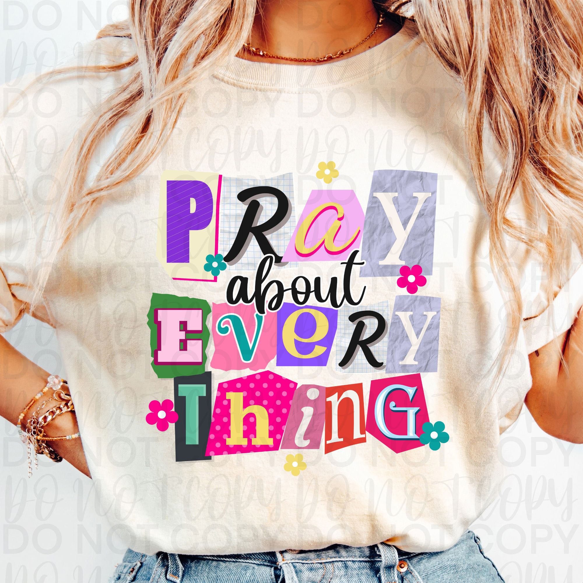 Retro Christian Ransom Letters PNG