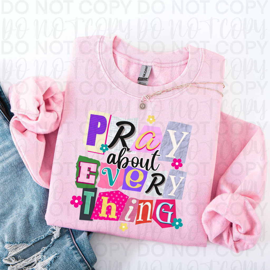 Retro Christian Ransom Letters PNG