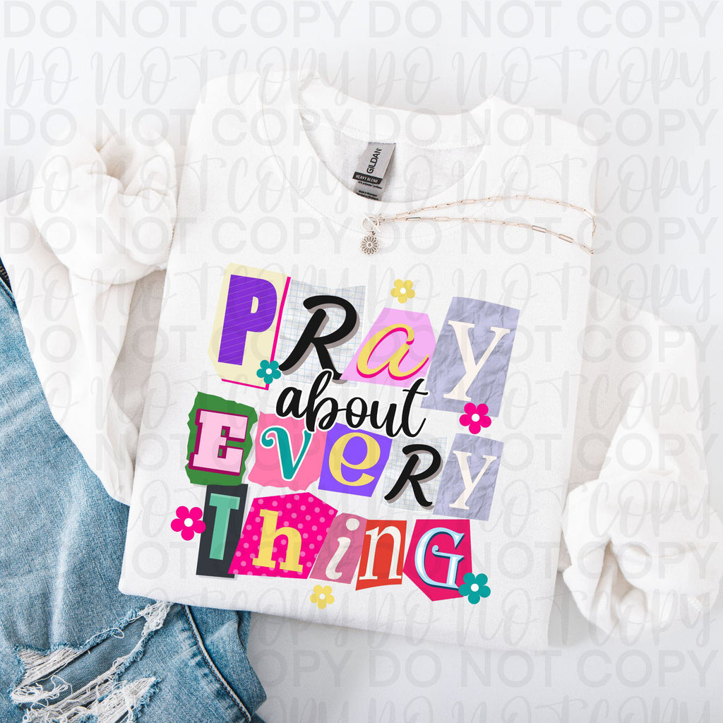 Retro Christian Ransom Letters PNG