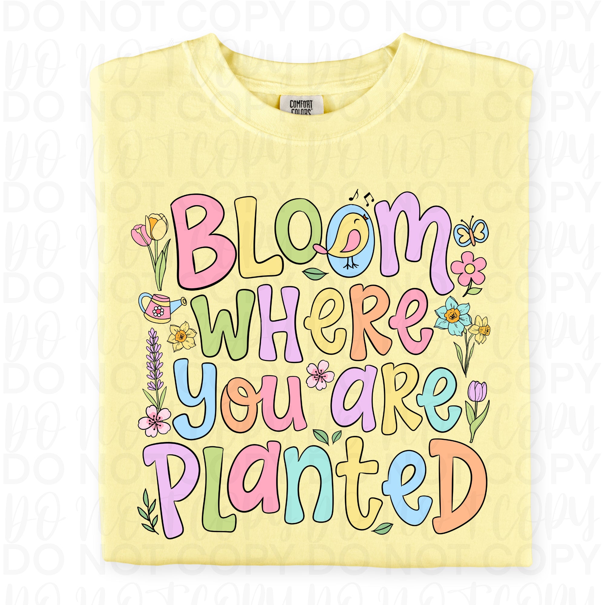 Bloom Where You Are Planted PNG
