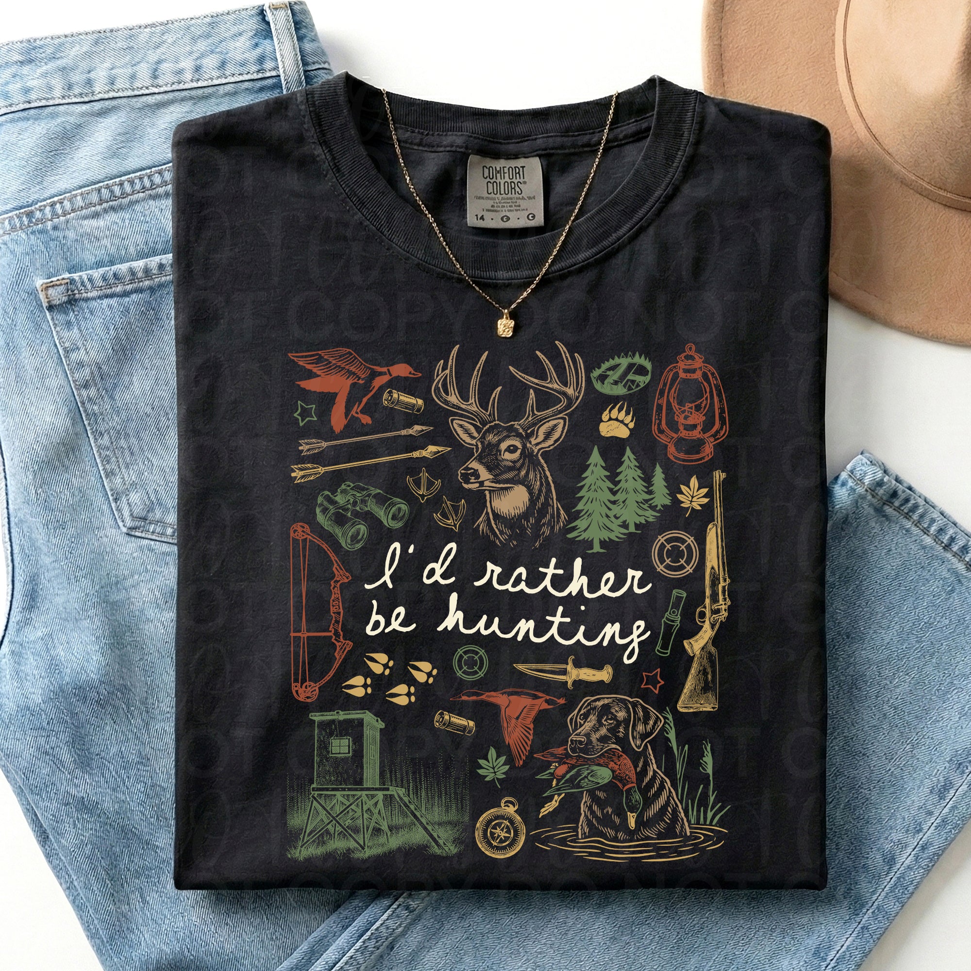 I'd Rather Be Hunting PNG