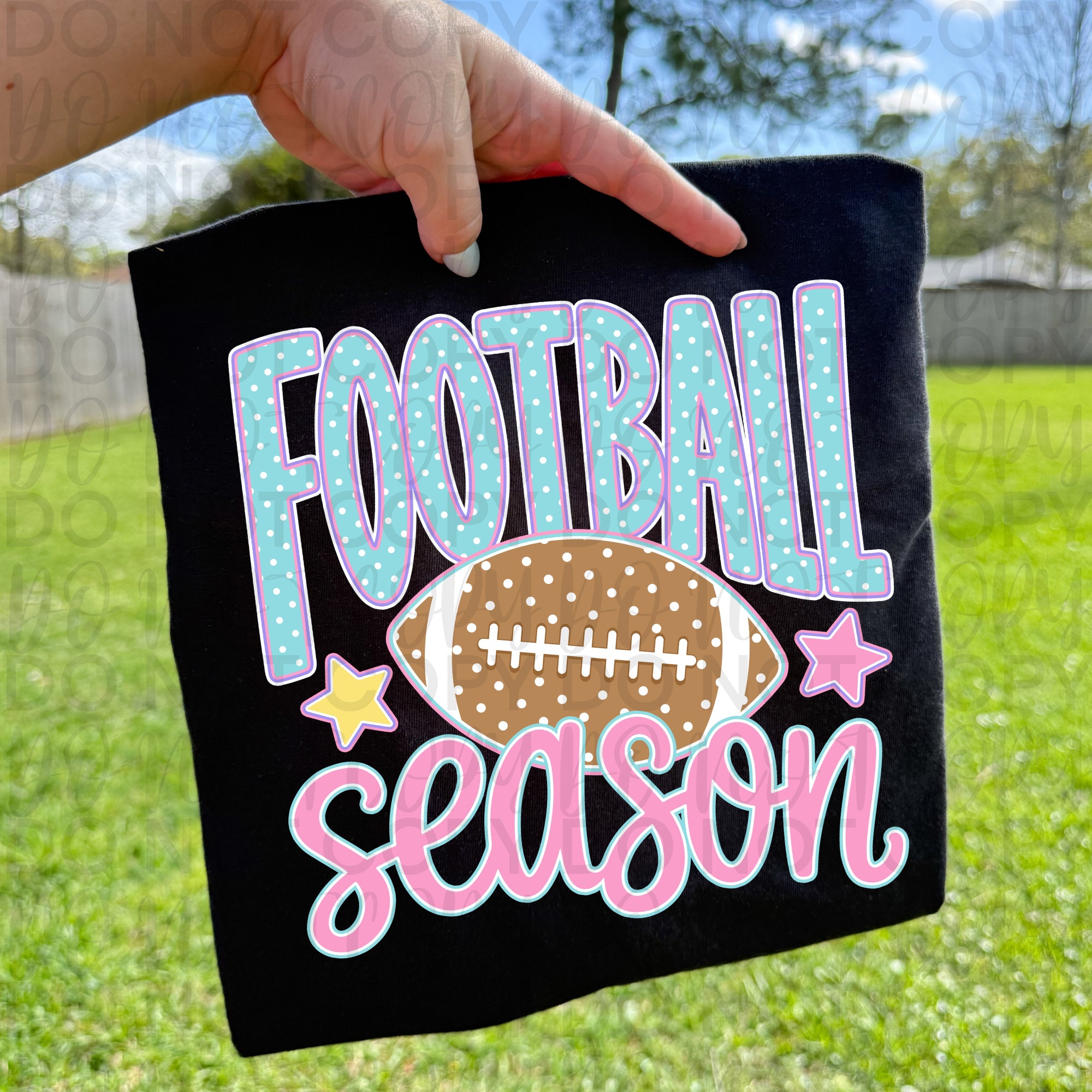 Preppy Football Season PNG