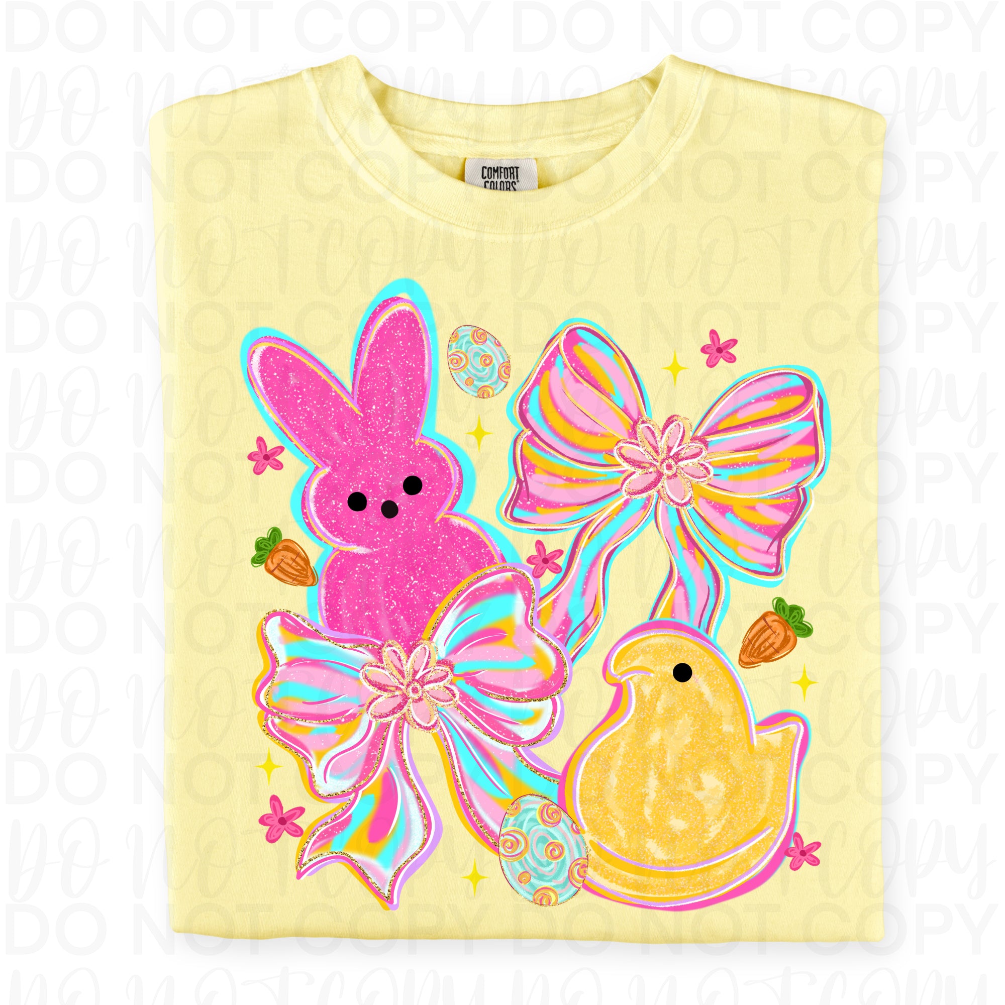 Easter Peep Coquette PNG