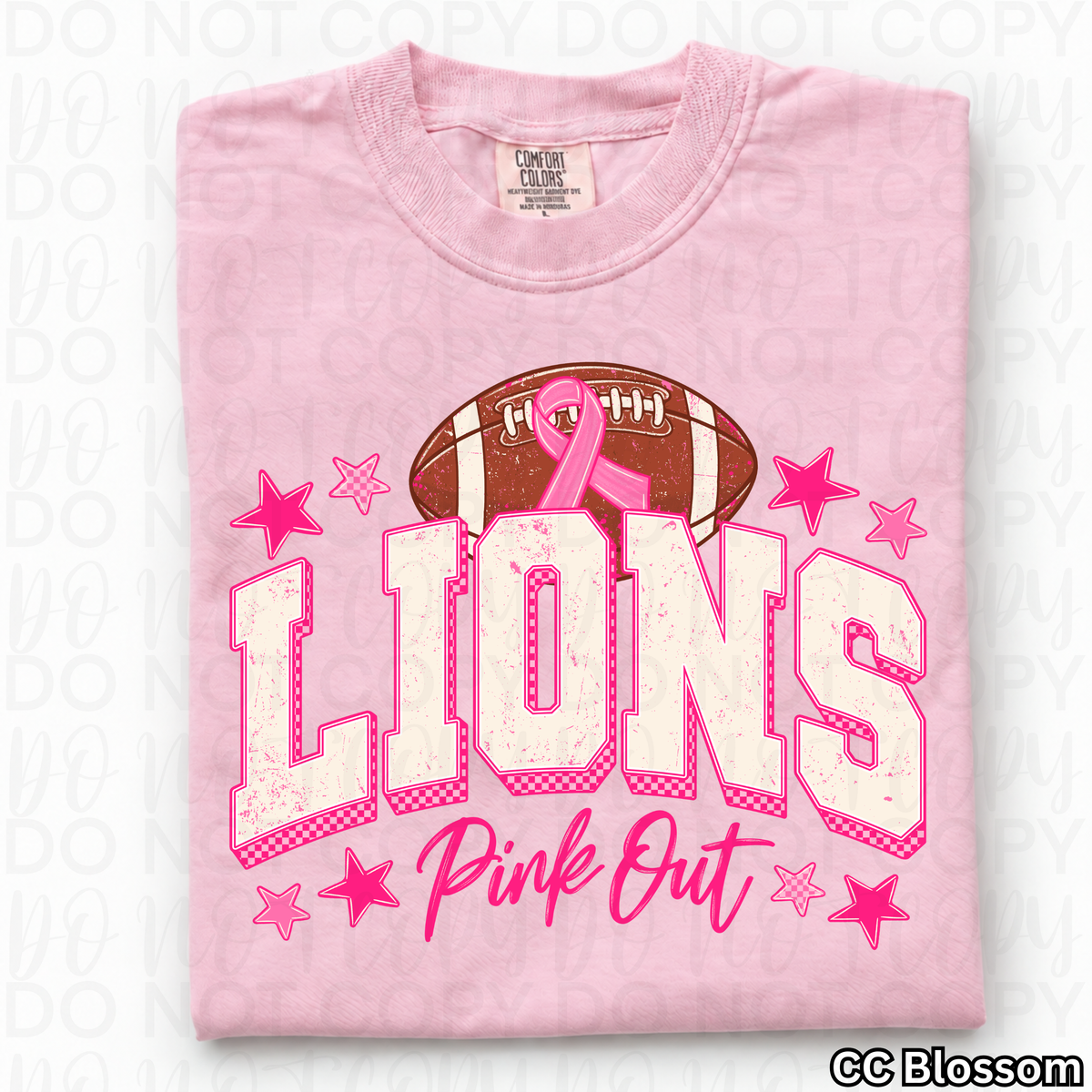 Lions Pink Out PNG